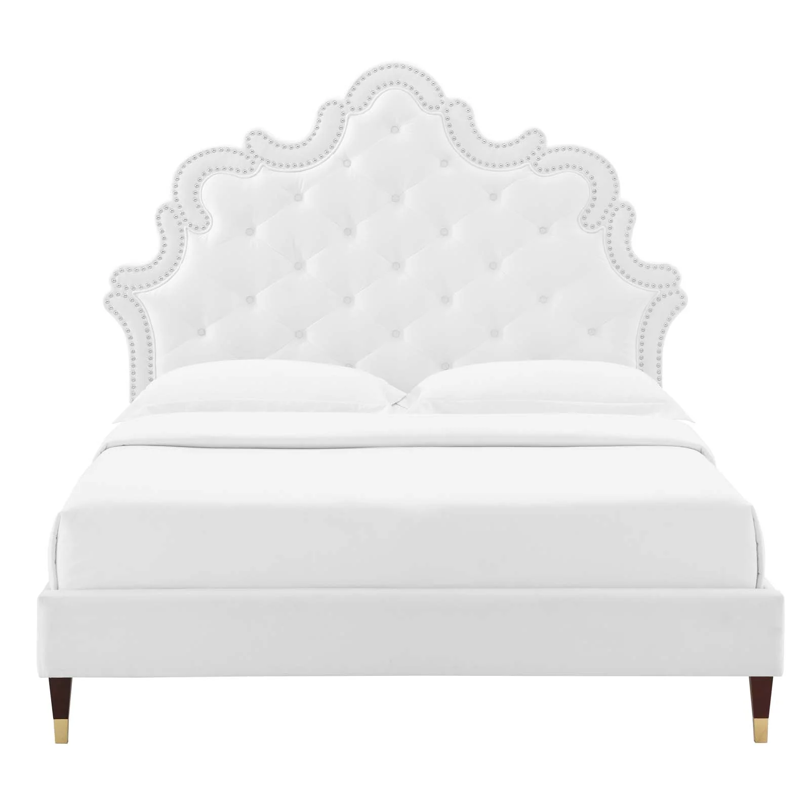 Sasha Button-Tufted Performance Velvet Twin Bed By Modway - MOD-6792 - Image 40