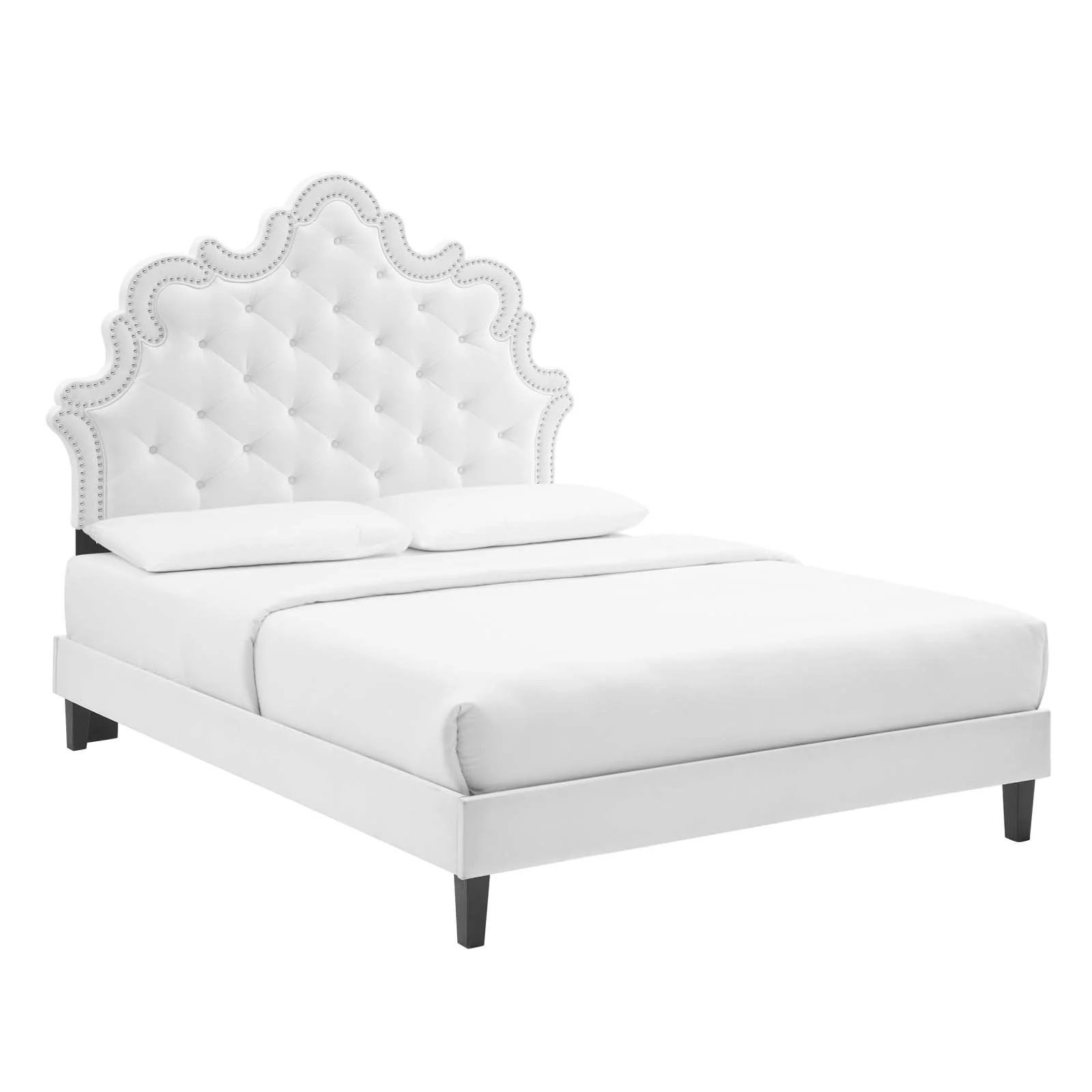 Sasha Button-Tufted Performance Velvet Twin Bed By Modway - MOD-6797 - Image 34