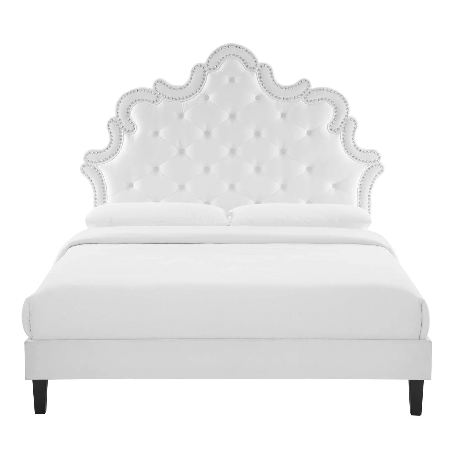 Sasha Button-Tufted Performance Velvet Twin Bed By Modway - MOD-6797 - Image 40
