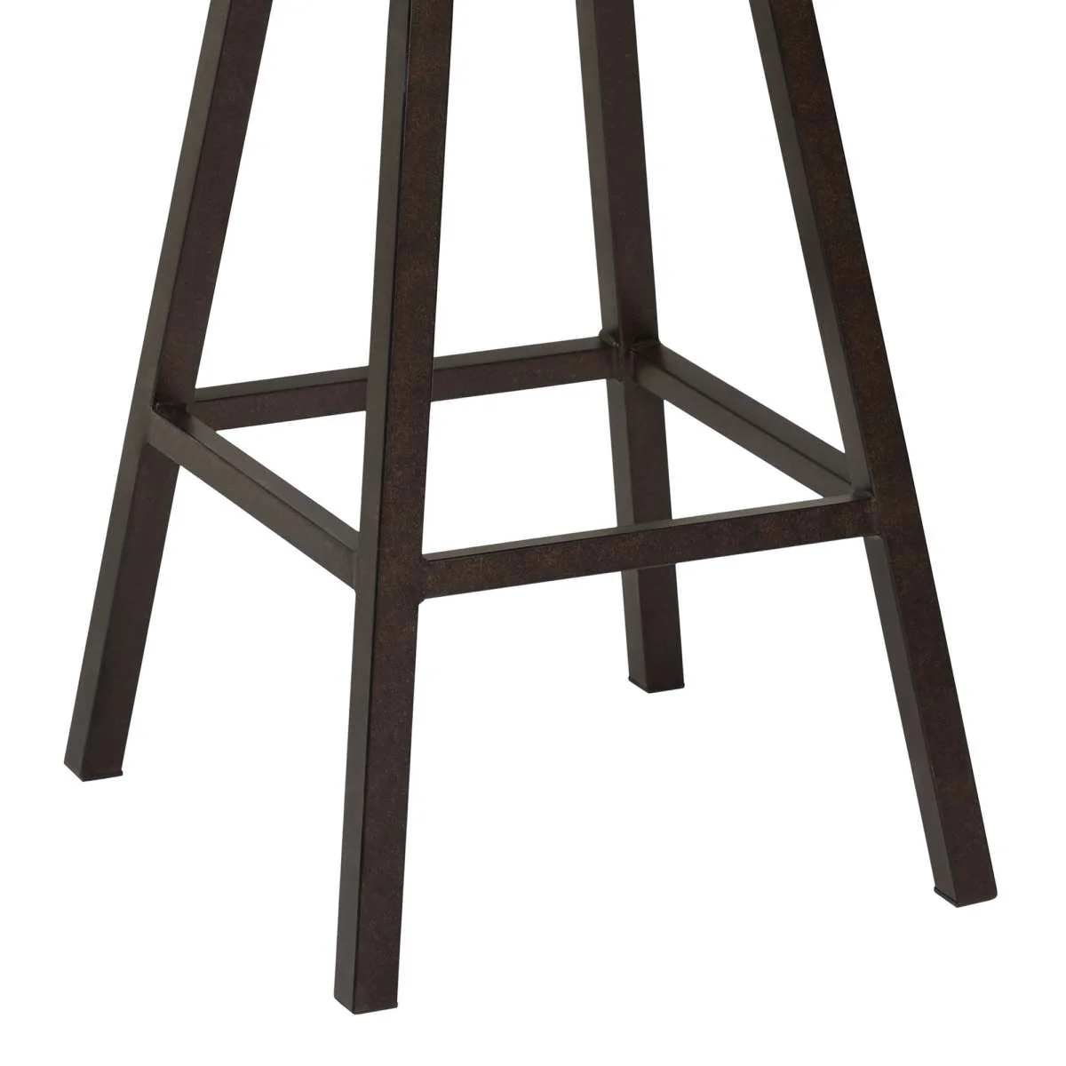 Saugus 30" Bar Height Metal Swivel Barstool By Armen Living - Image 6