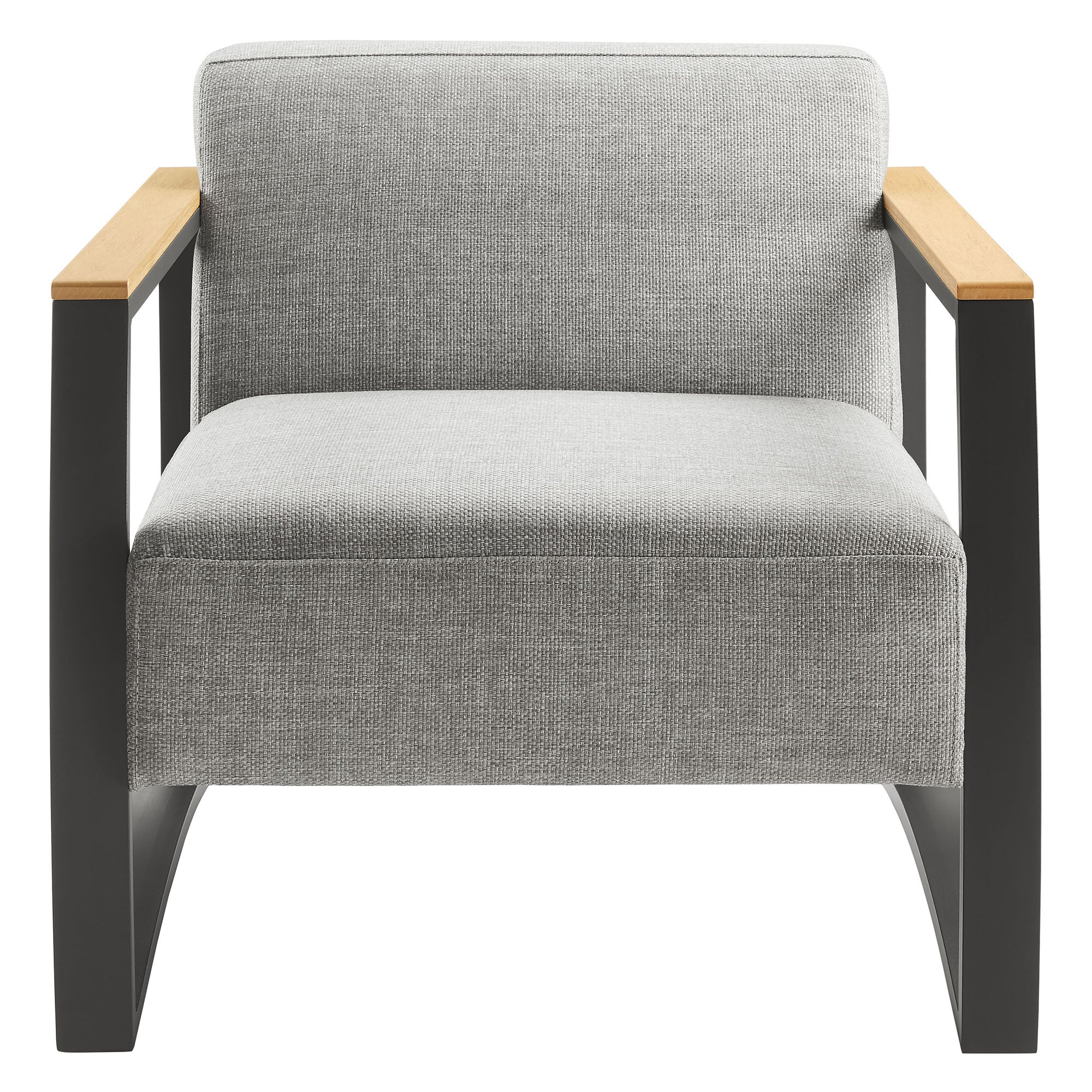 Sauve Outdoor Patio Aluminum and Fabric Armchair by Modway - Image 5