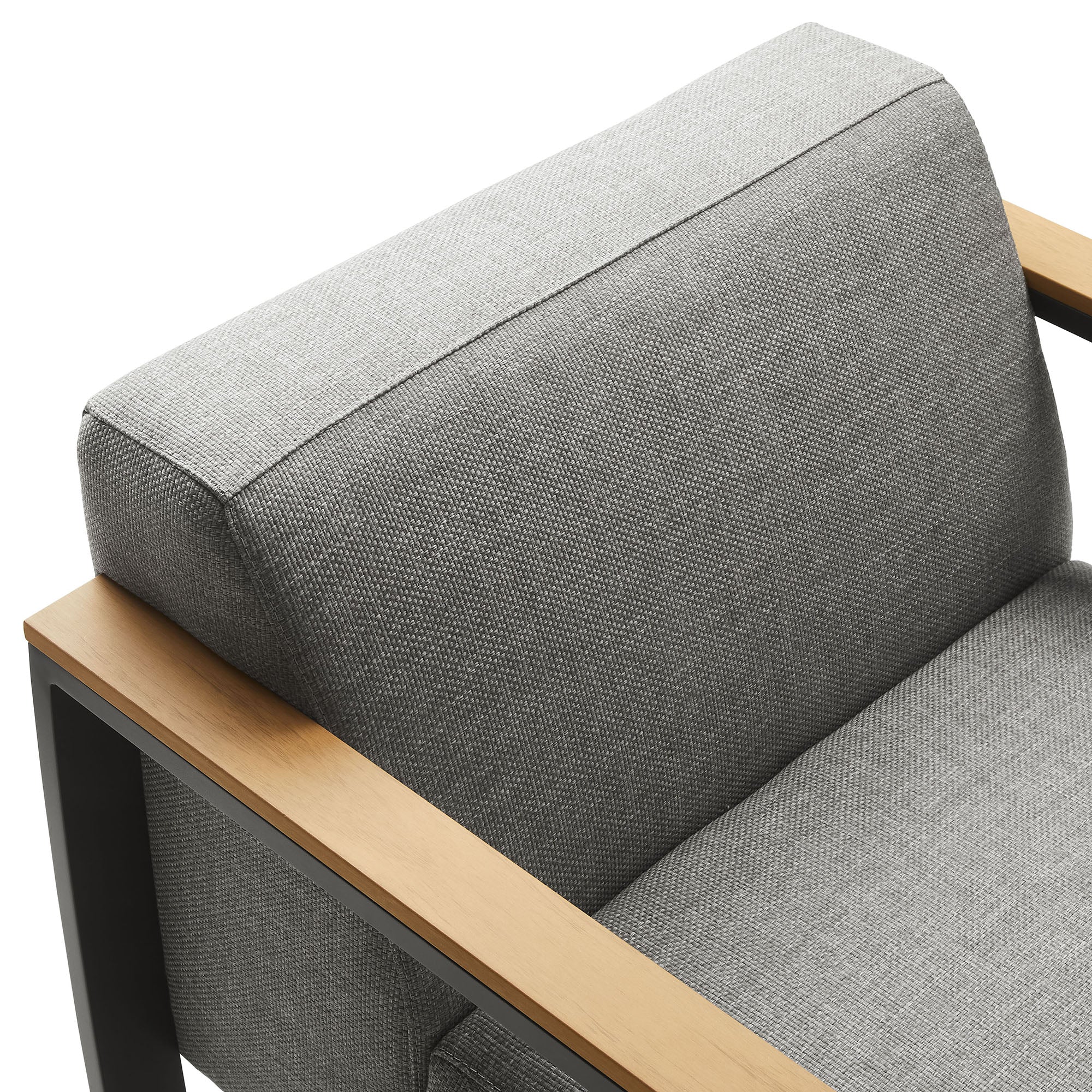 Sauve Outdoor Patio Aluminum and Fabric Armchair by Modway - Image 6