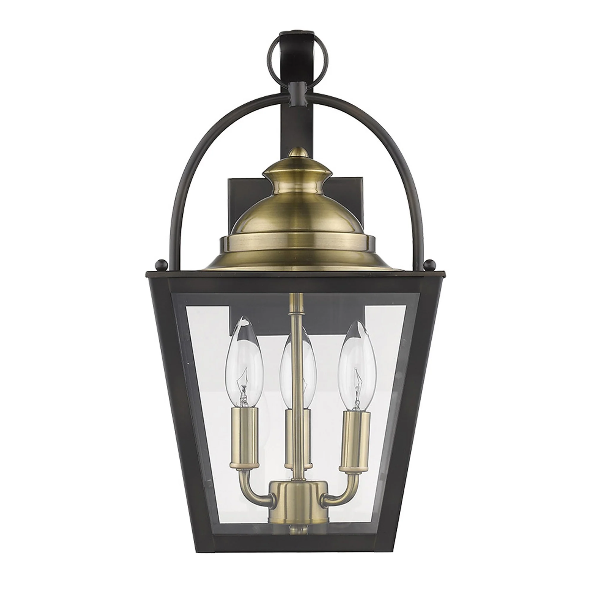 Savannah 3-Light Oil-Rubbed Bronze Wall Light By Homeroots - Image 3