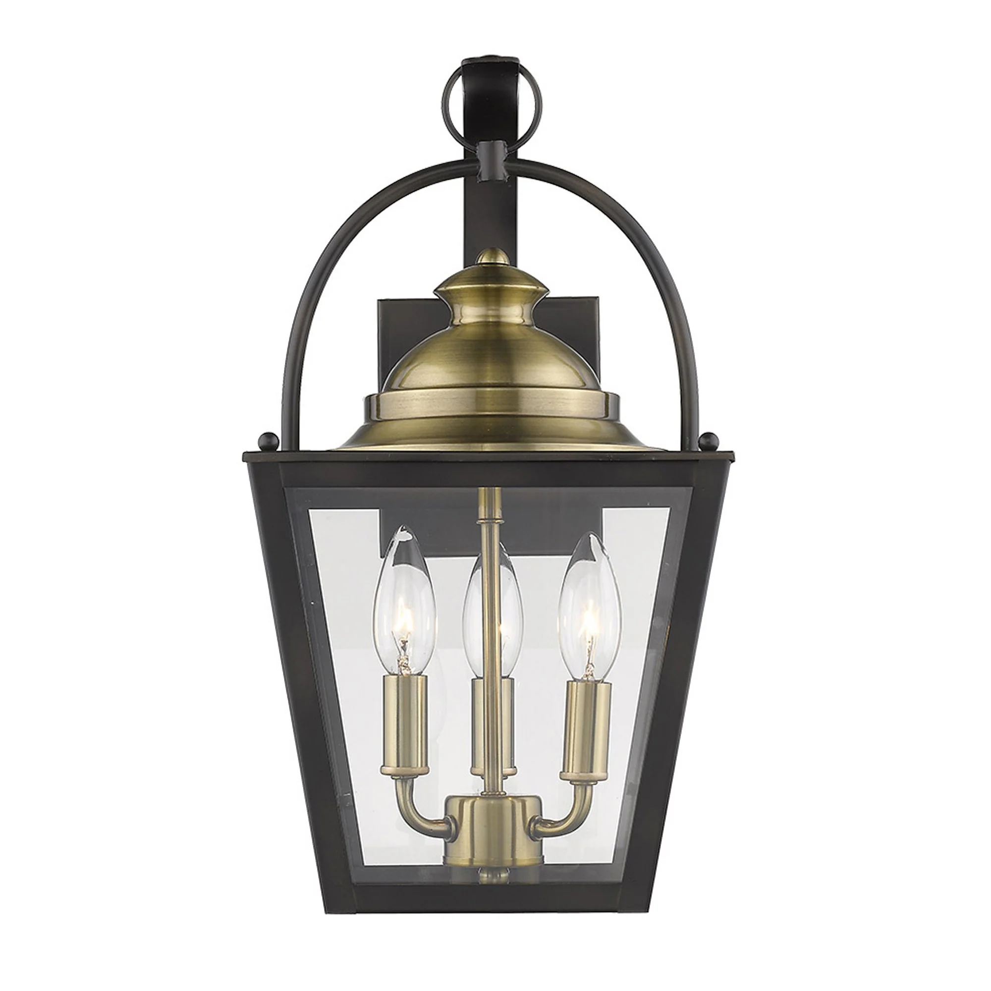 Savannah 3-Light Oil-Rubbed Bronze Wall Light By Homeroots - Image 4