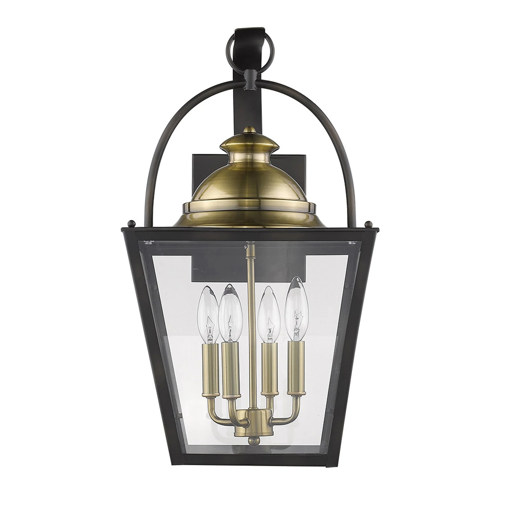 Savannah 4-Light Oil-Rubbed Bronze Wall Light By Homeroots - Image 3