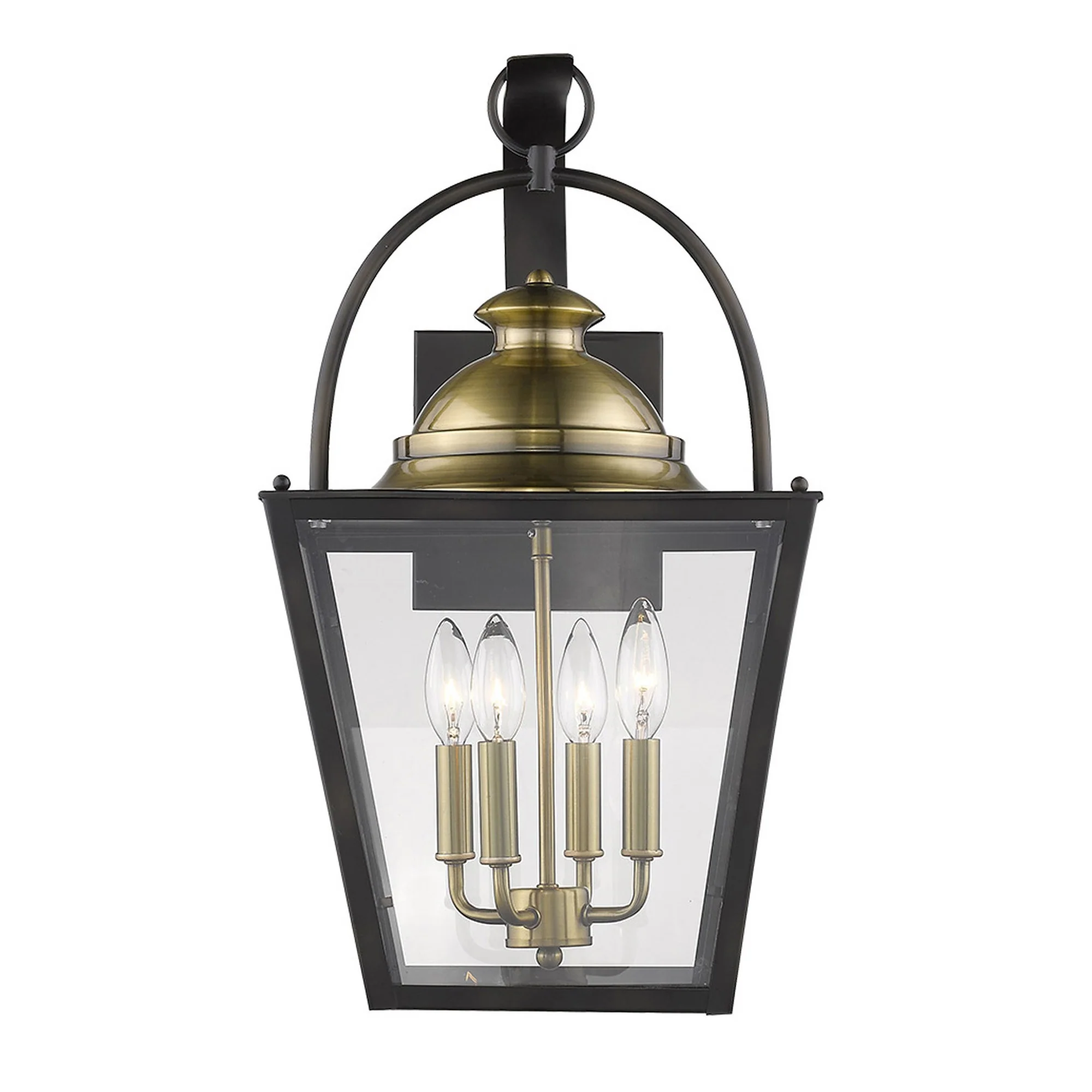 Savannah 4-Light Oil-Rubbed Bronze Wall Light By Homeroots - Image 4