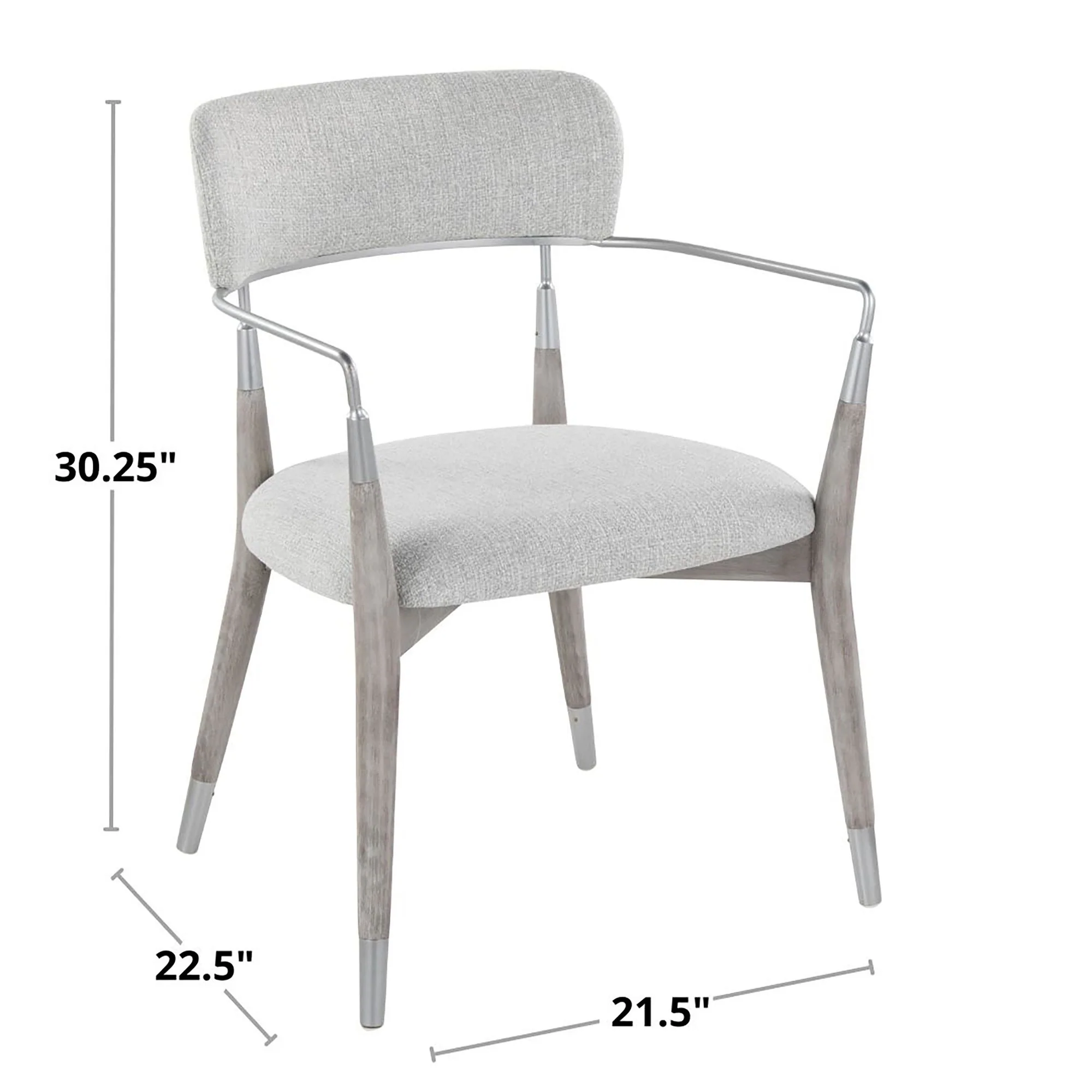 Savannah Chair - Set of 2 By LumiSource - CH-SAVANNAH GYLGY2 - Image 9