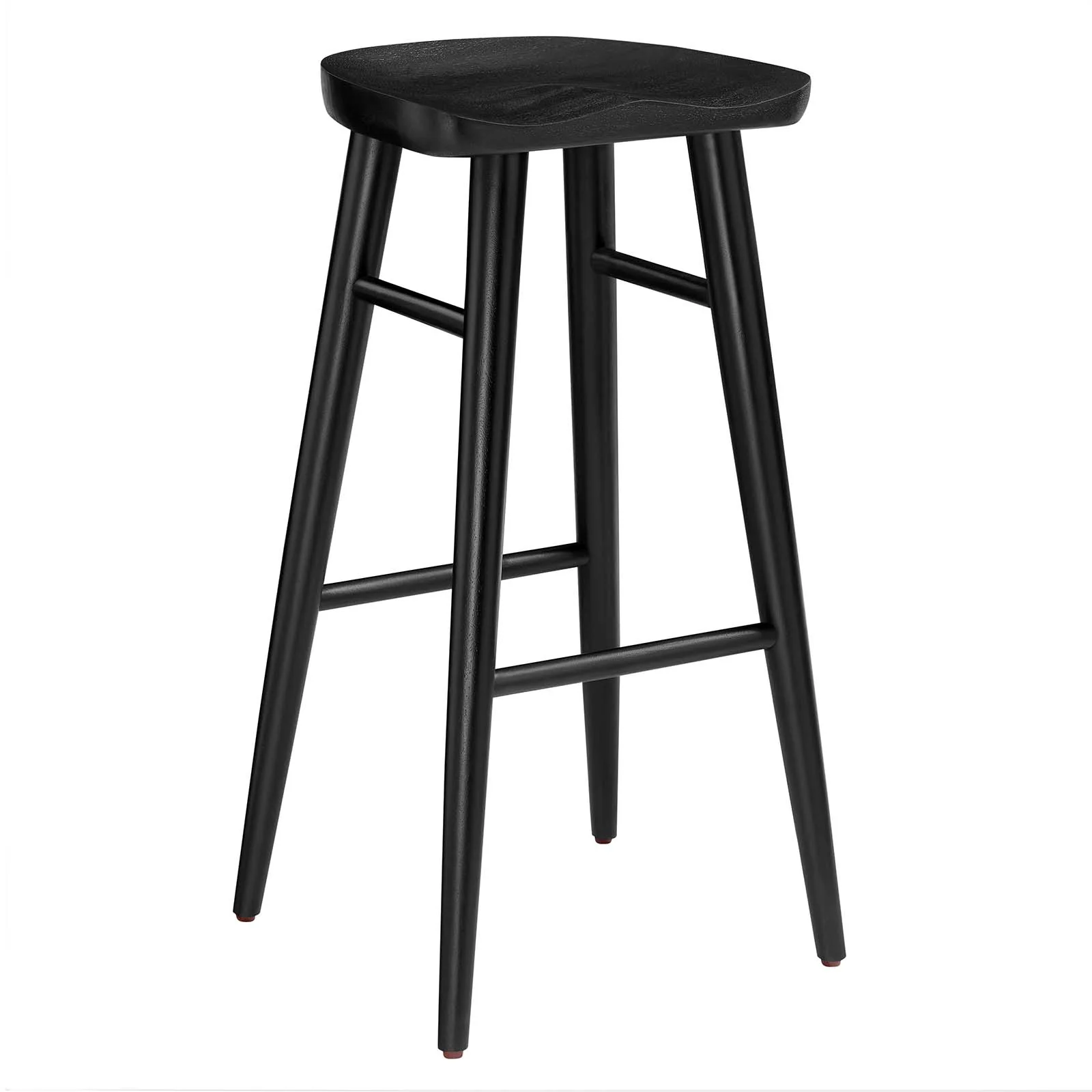 Saville Backless Wood Bar Stools - Set of 2 By Modway - EEI-6740 - Image 3