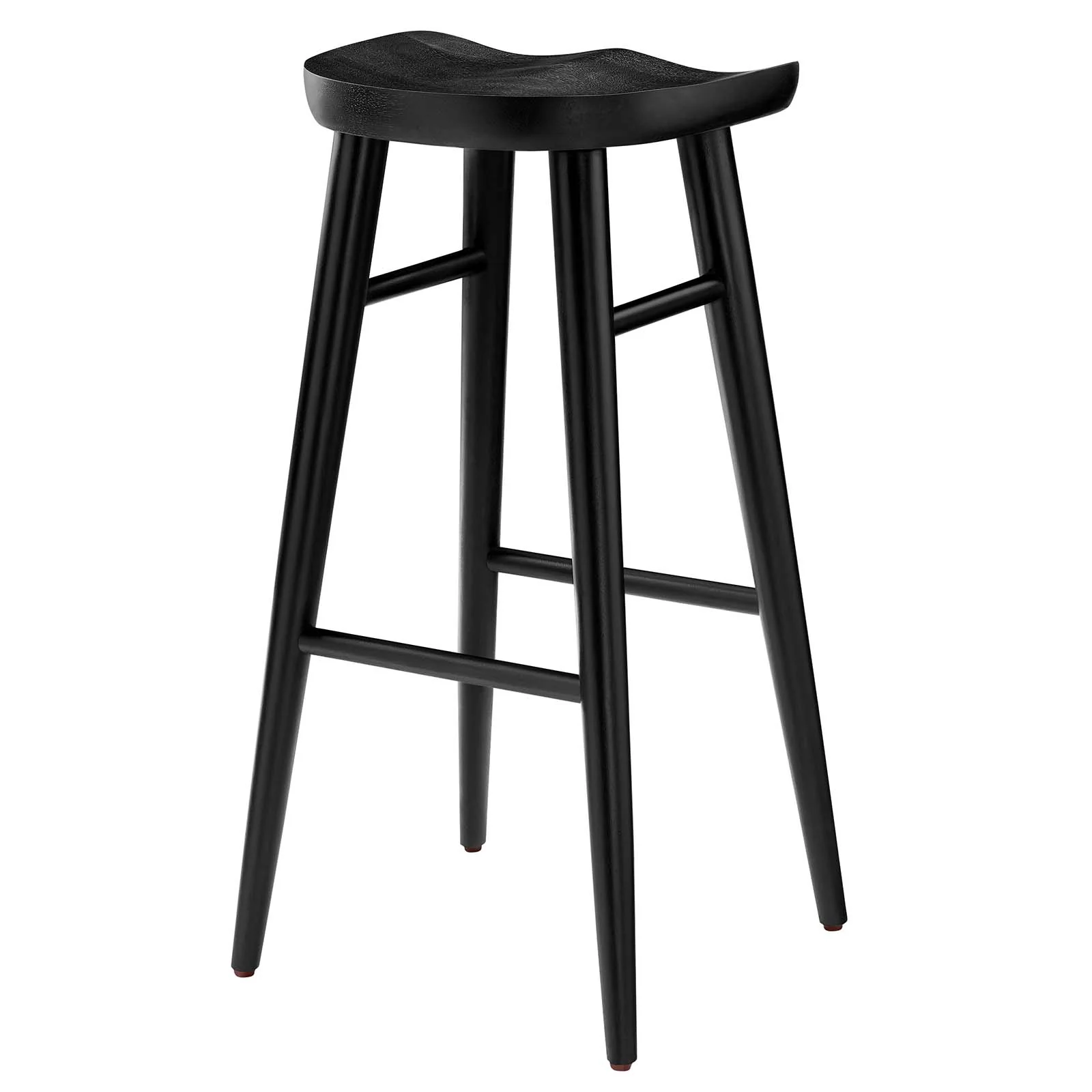 Saville Backless Wood Bar Stools - Set of 2 By Modway - EEI-6740 - Image 5