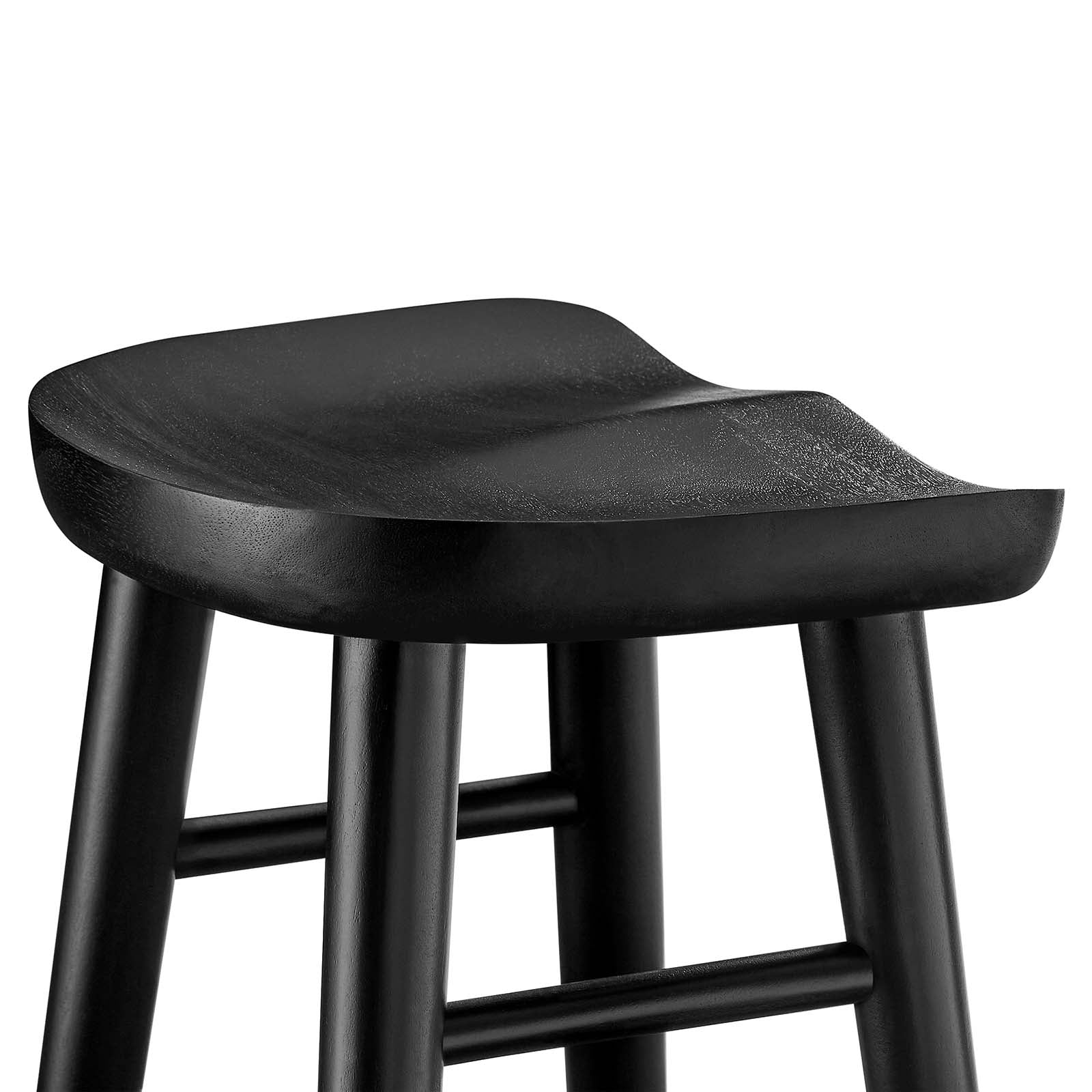 Saville Backless Wood Bar Stools - Set of 2 By Modway - EEI-6740 - Image 7