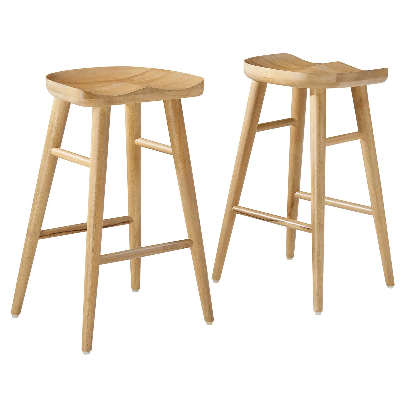 Saville Backless Wood Counter Stools - Set of 2 By Modway - EEI-6739 - Image 10