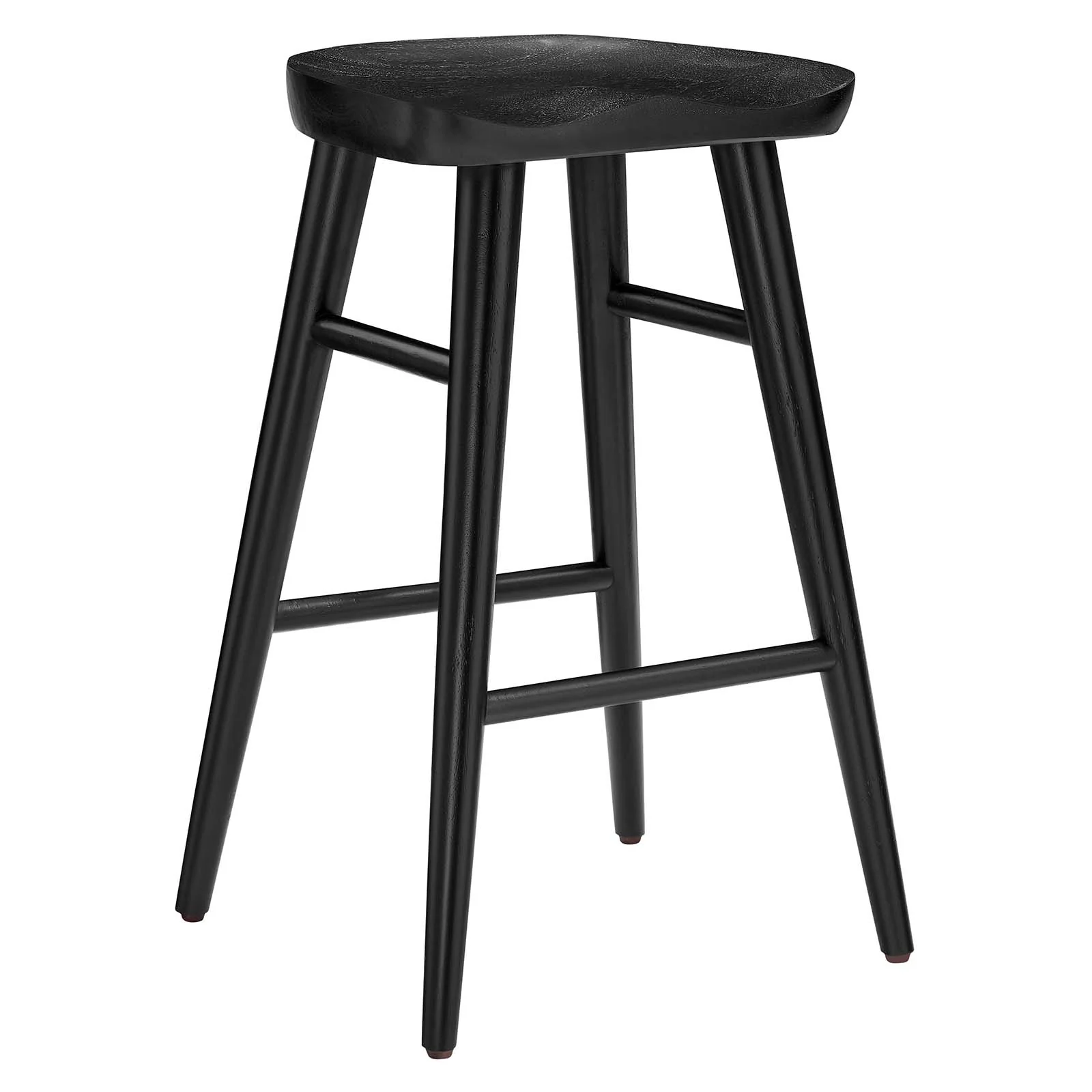 Saville Backless Wood Counter Stools - Set of 2 By Modway - EEI-6739 - Image 3