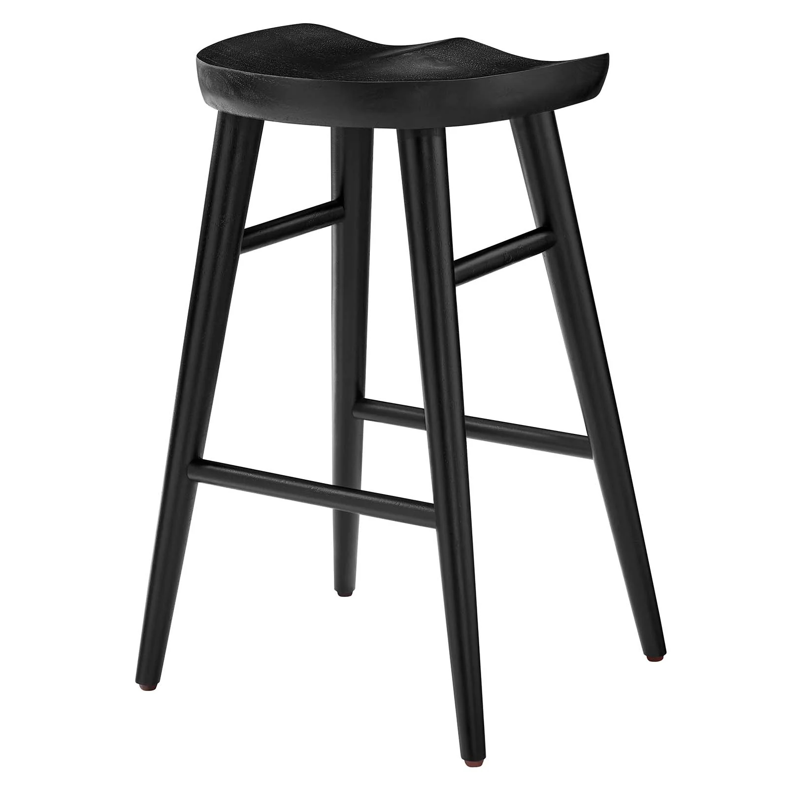 Saville Backless Wood Counter Stools - Set of 2 By Modway - EEI-6739 - Image 5