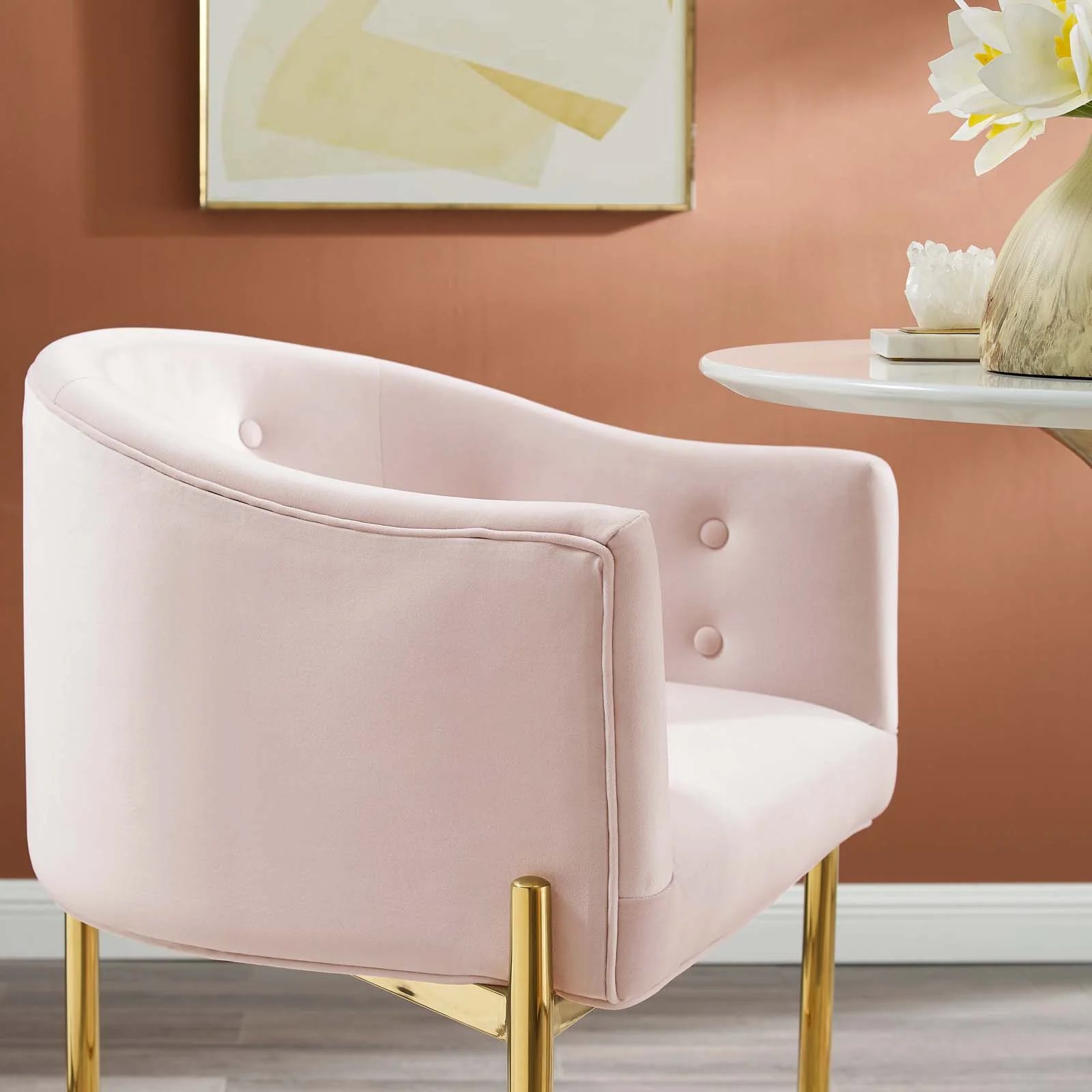 Savour Tufted Performance Velvet Bar Stool By Modway - EEI-3911 - Image 31