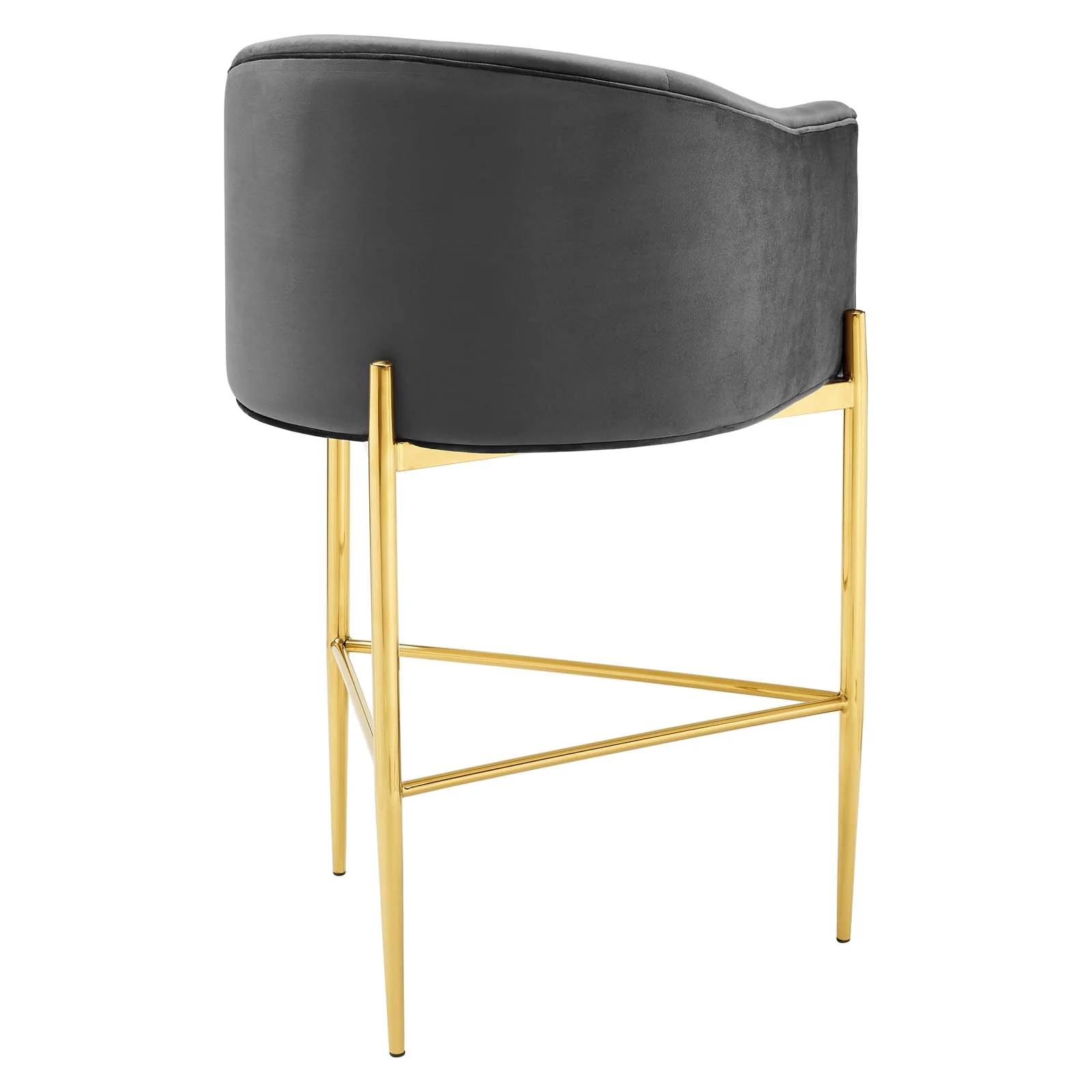 Savour Tufted Performance Velvet Bar Stool By Modway - EEI-3911 - Image 4
