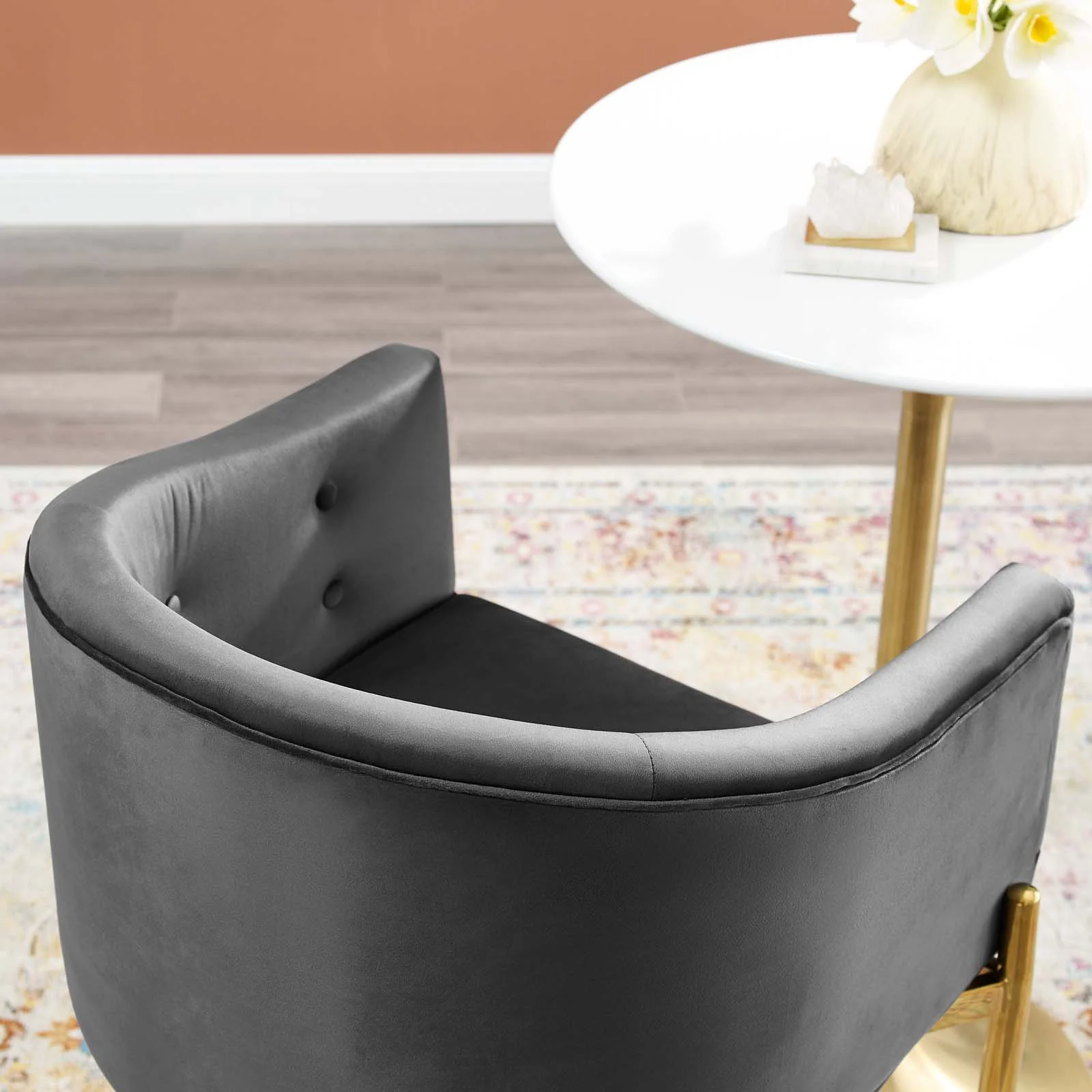 Savour Tufted Performance Velvet Bar Stool By Modway - EEI-3911 - Image 7