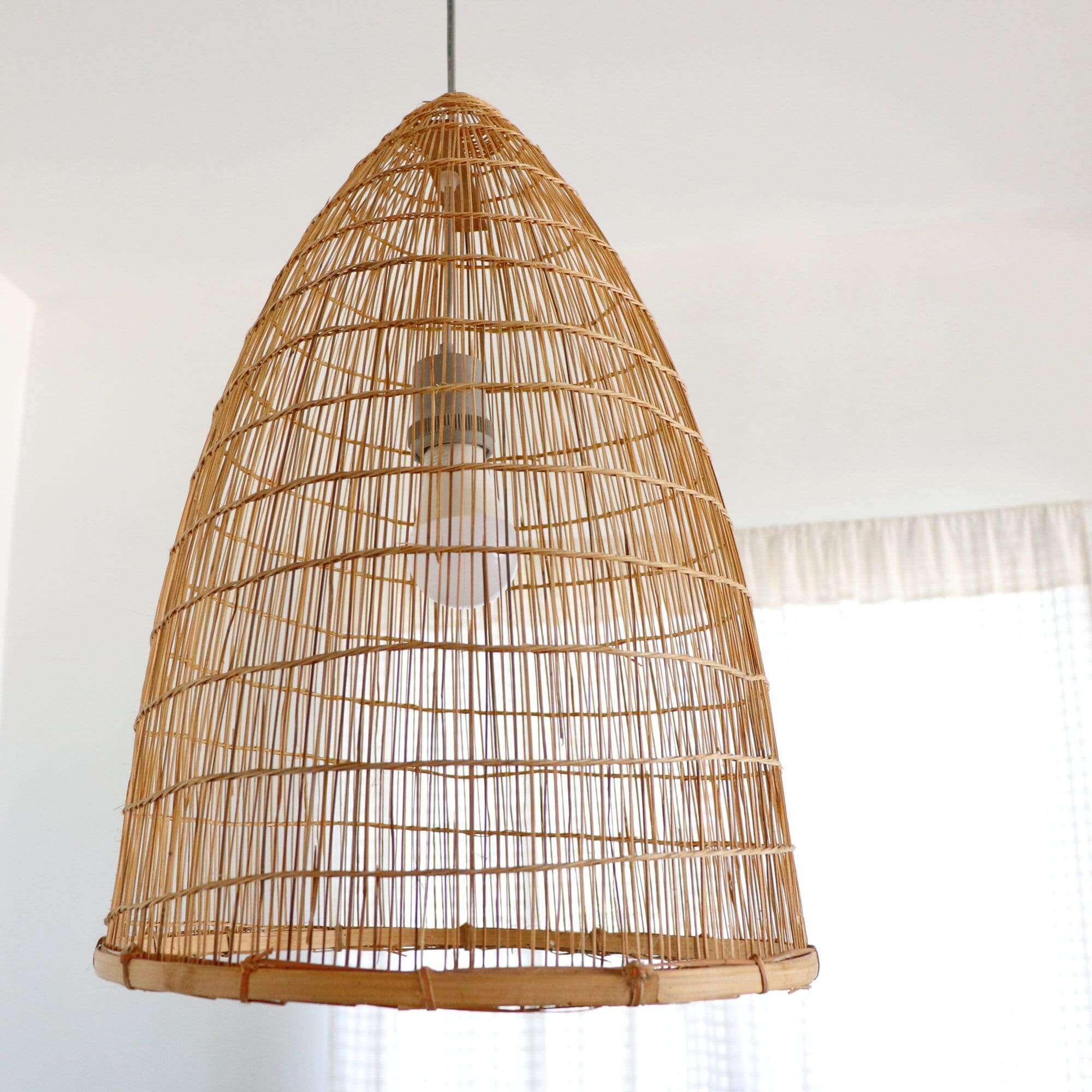Sawan - Bamboo Pendant Light Shade By Thaihome - Image 3