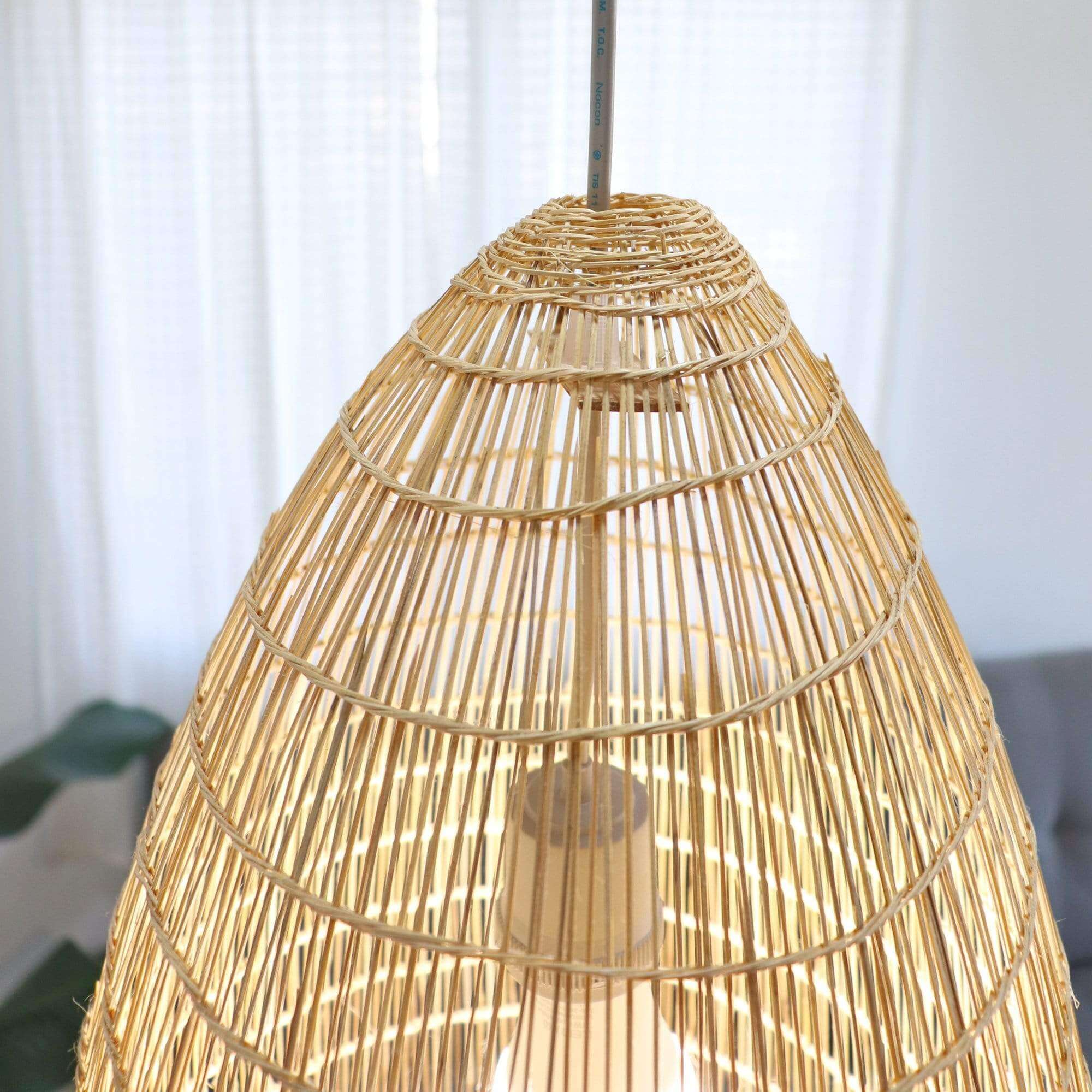 Sawan - Bamboo Pendant Light Shade By Thaihome - Image 7