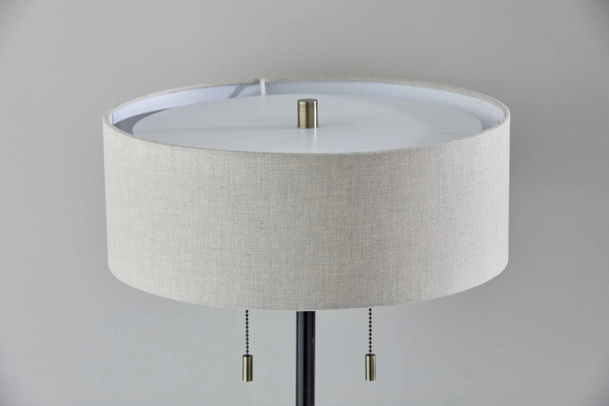 Sci Fi Two Pull Black Metal Table Lamp By Homeroots - Image 2