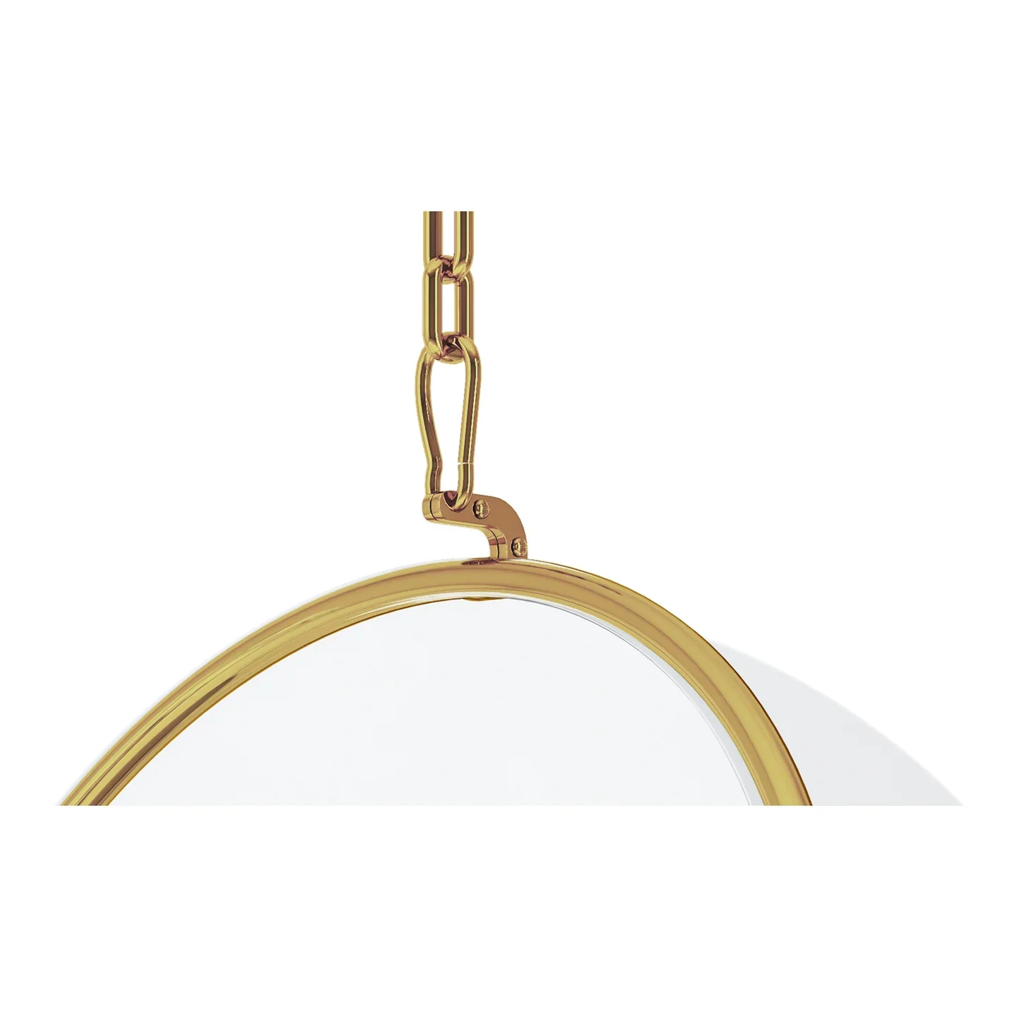 Scoop Hanging Chair - Gold By World Modern Design - Image 4