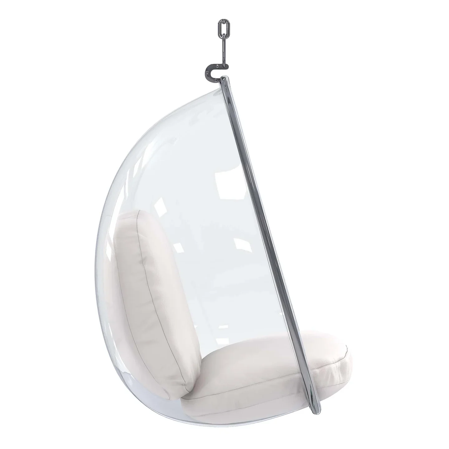 Scoop Hanging Chair - White By World Modern Design - Image 5