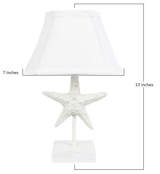 Sea Star Accent Lamp By Homeroots - Image 2