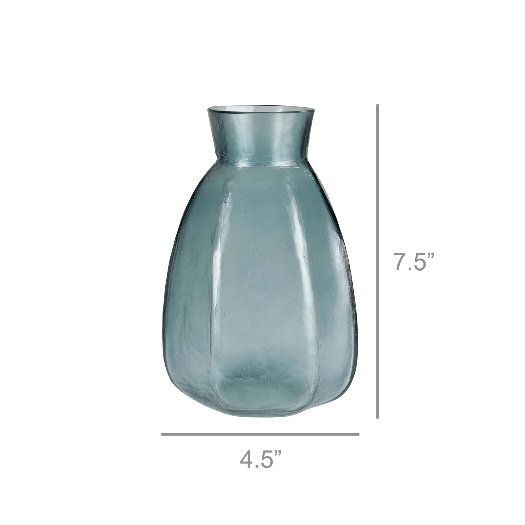 Seline Vase, Blue - Tall Set Of 2 By HomArt - Image 4