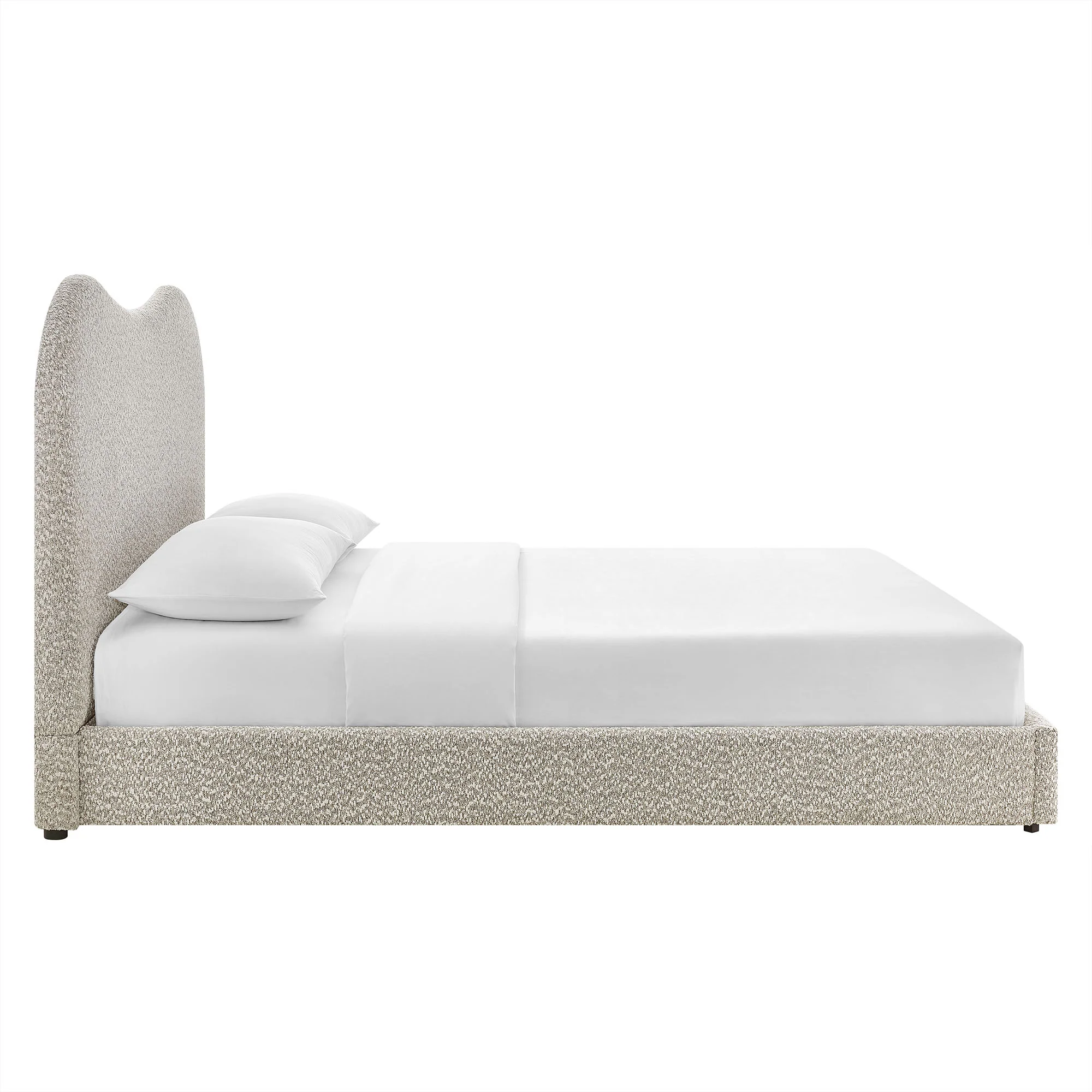 Seluna Boucle Queen Platform Bed by Modway - Image 13
