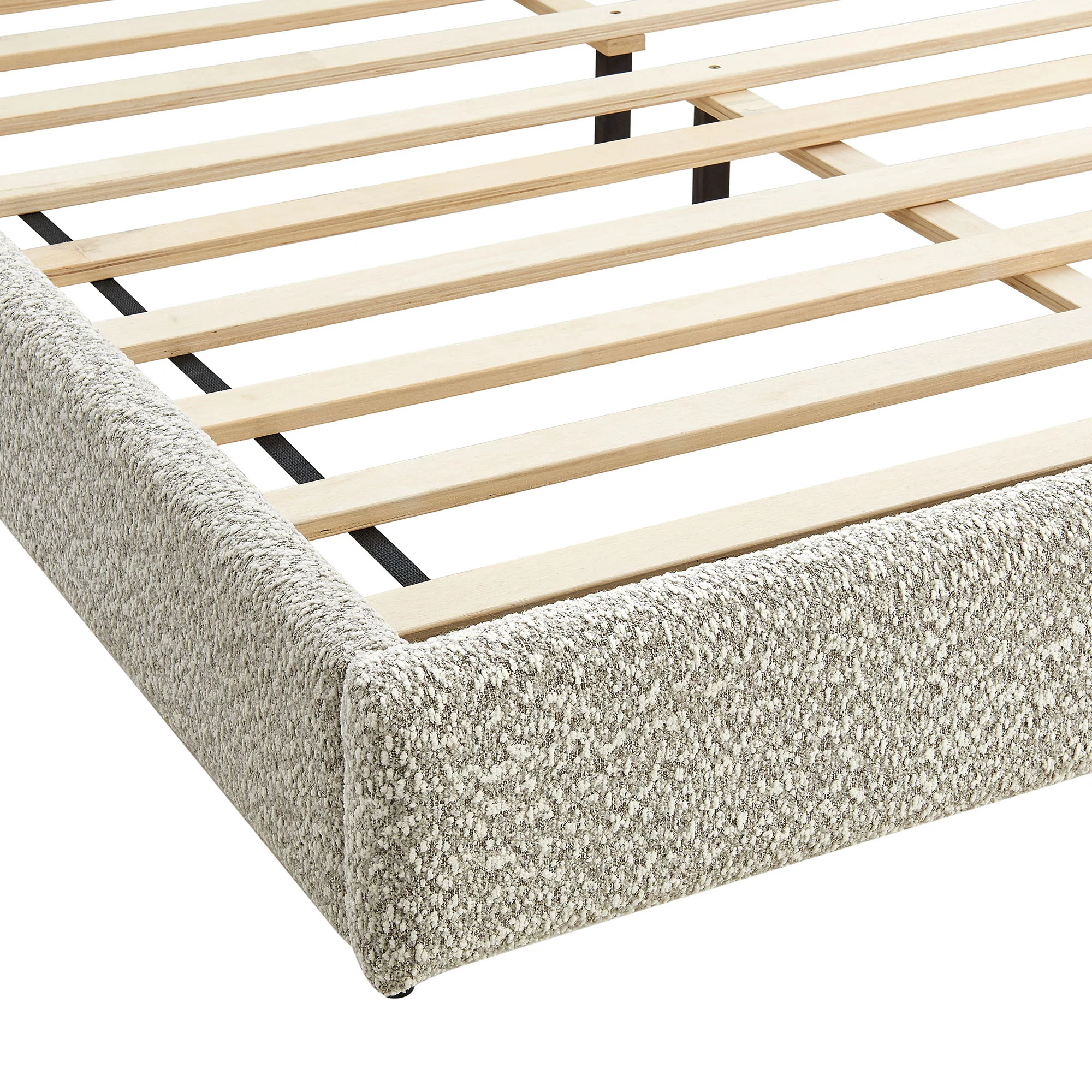 Seluna Boucle Queen Platform Bed by Modway - Image 16