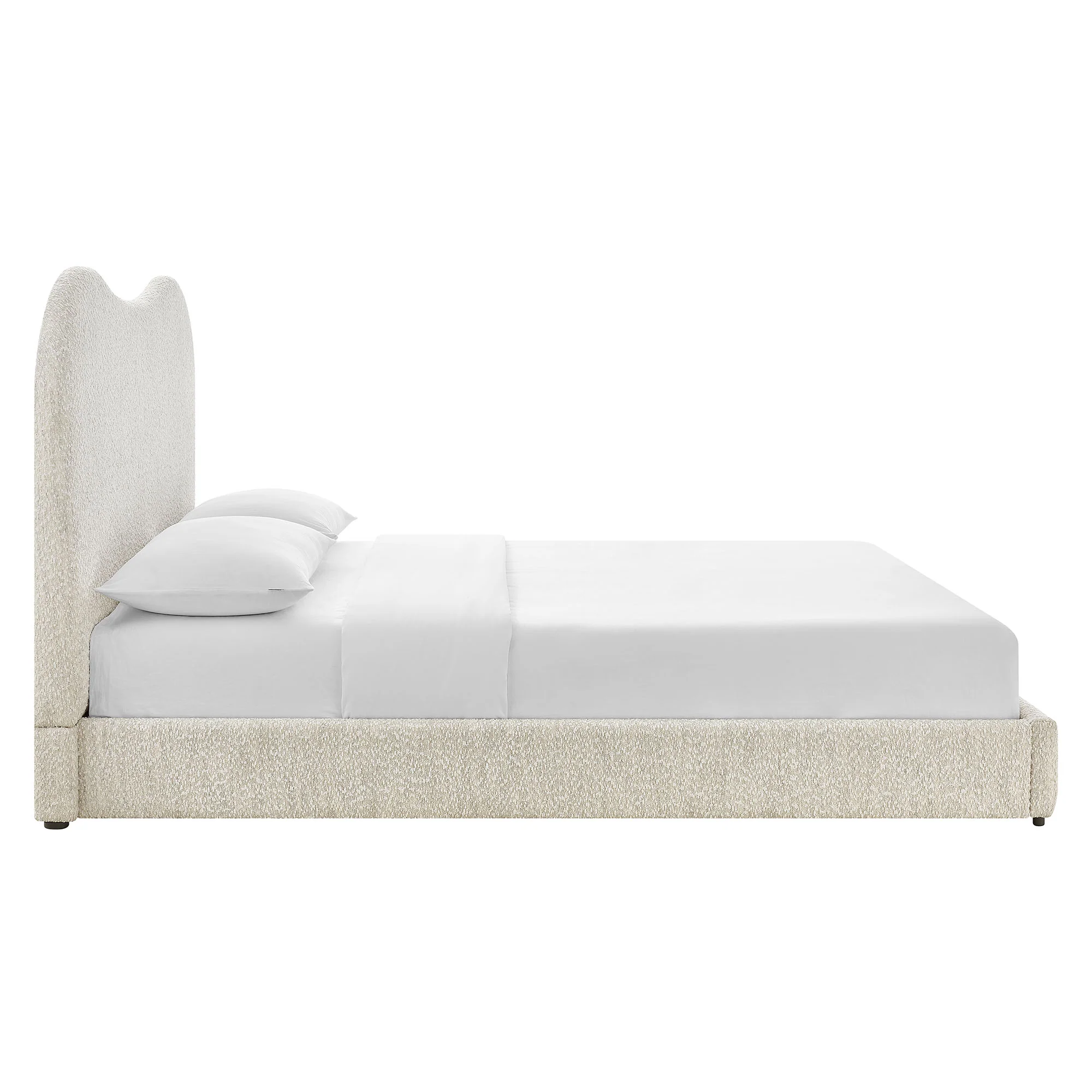 Seluna Boucle Queen Platform Bed by Modway - Image 3