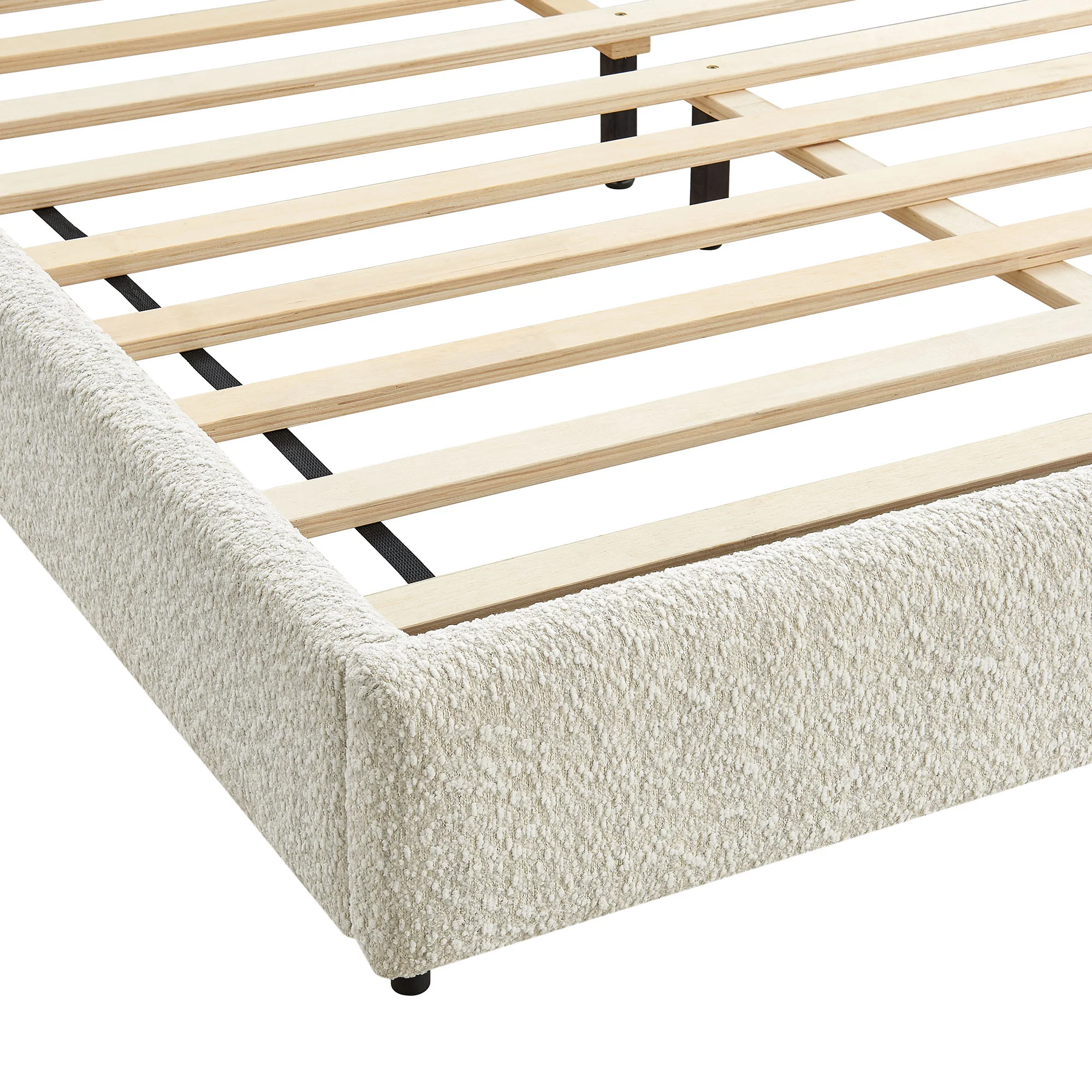 Seluna Boucle Queen Platform Bed by Modway - Image 6