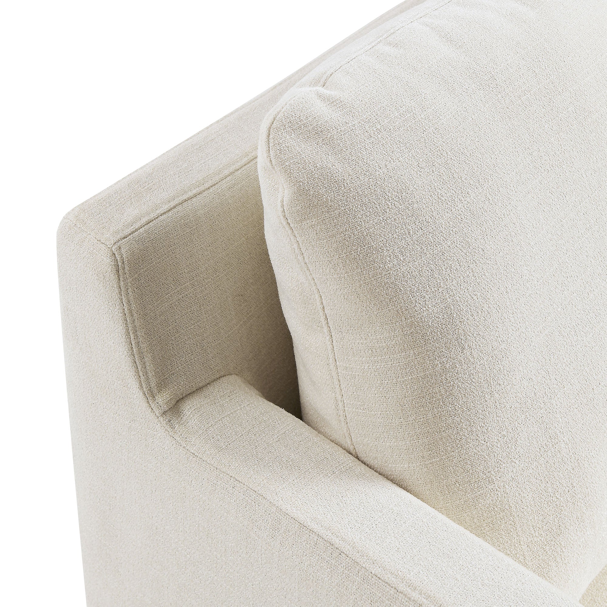 Serene Fabric Slipcovered Swivel Armchair by Modway - Image 23