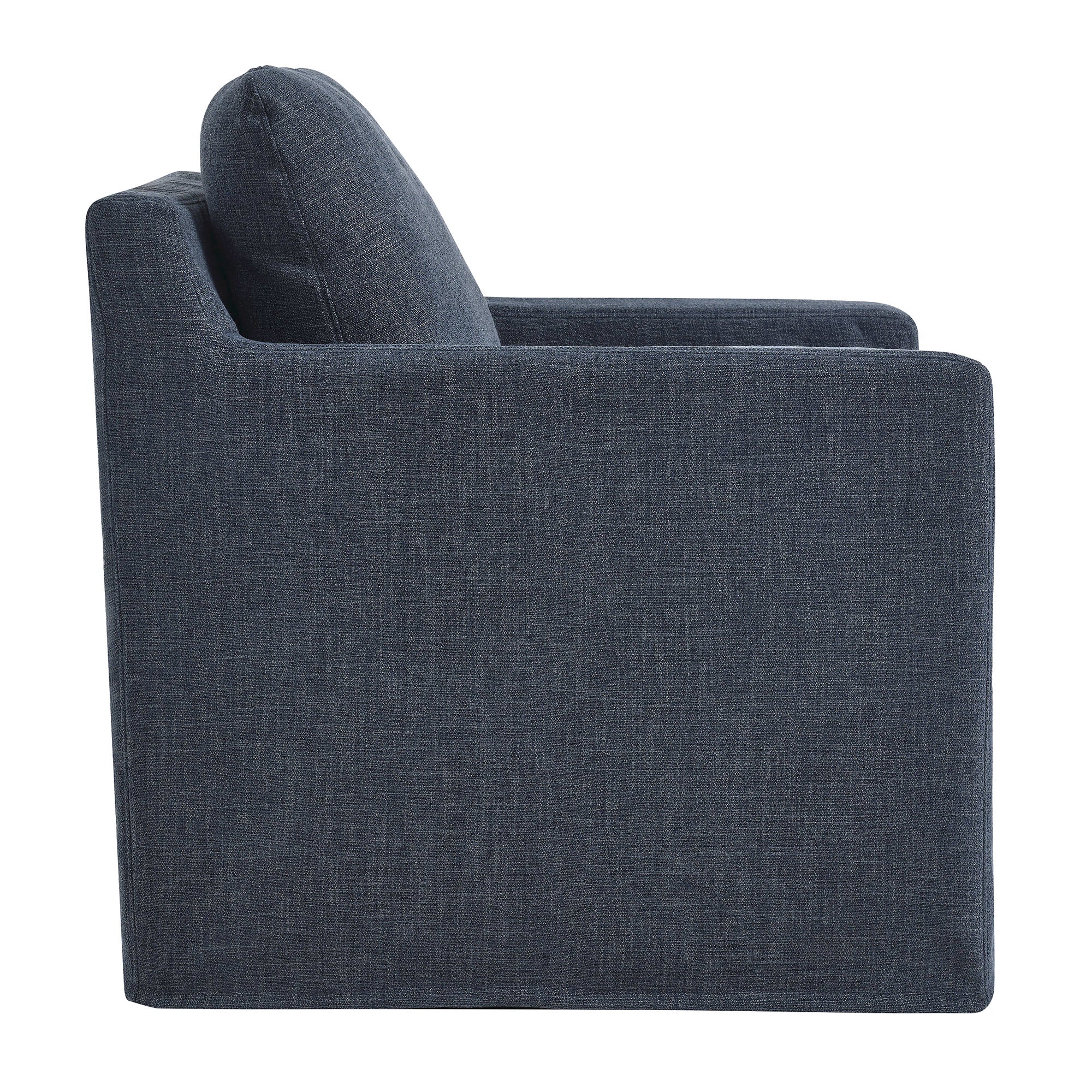 Serene Fabric Slipcovered Swivel Armchair by Modway - Image 29