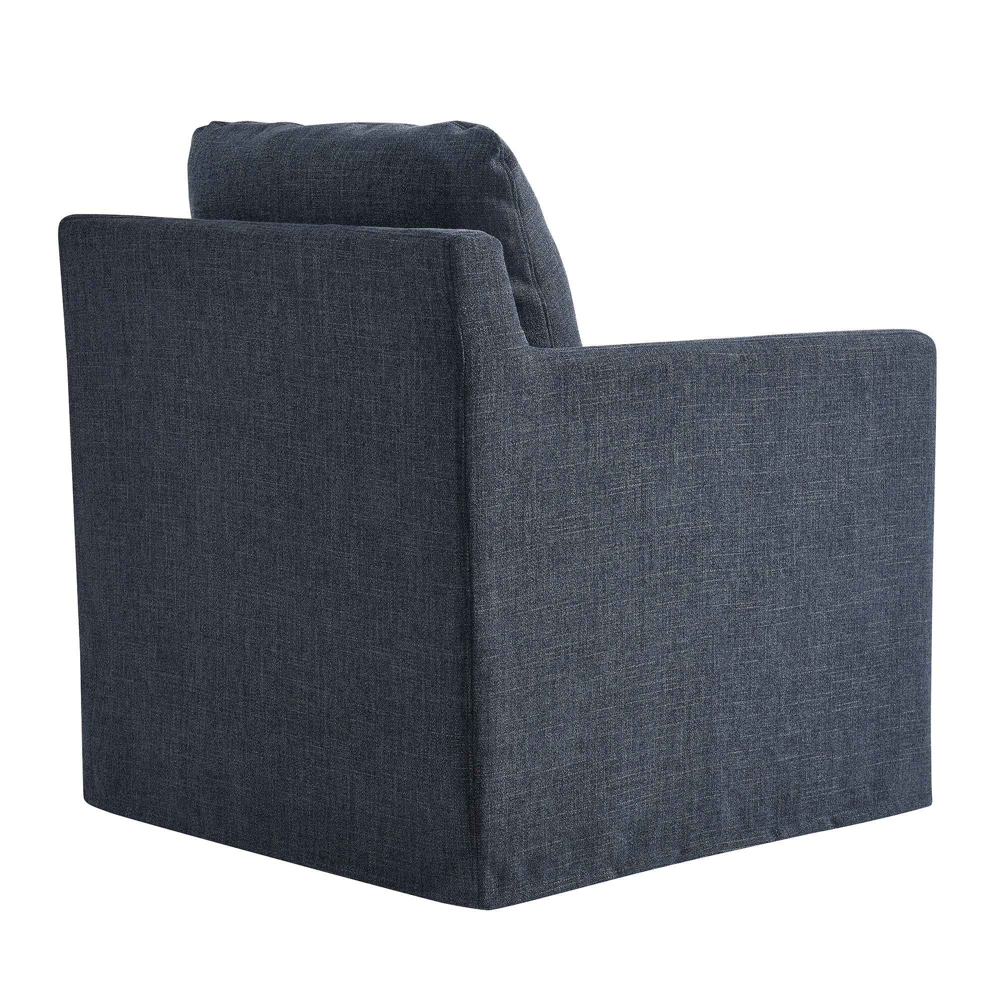 Serene Fabric Slipcovered Swivel Armchair by Modway - Image 30