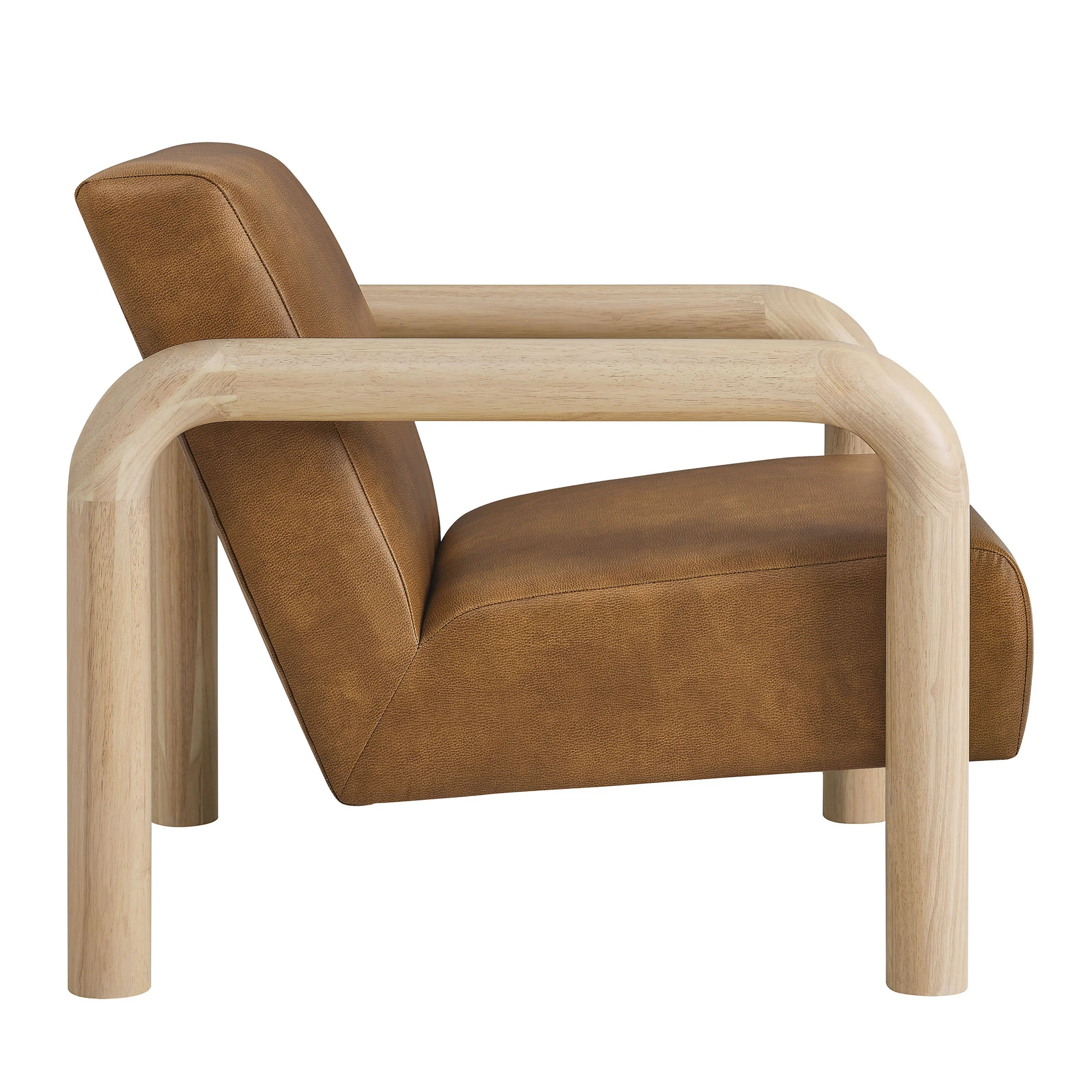 Sereno Vegan Leather Accent Chair by Modway - Image 3