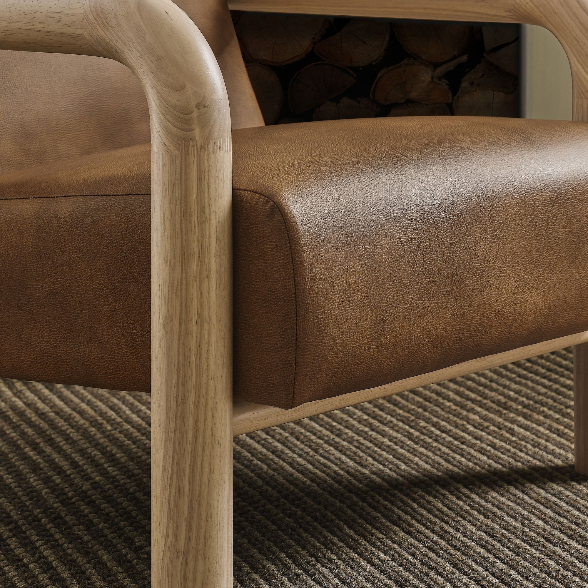 Sereno Vegan Leather Accent Chair by Modway - Image 7