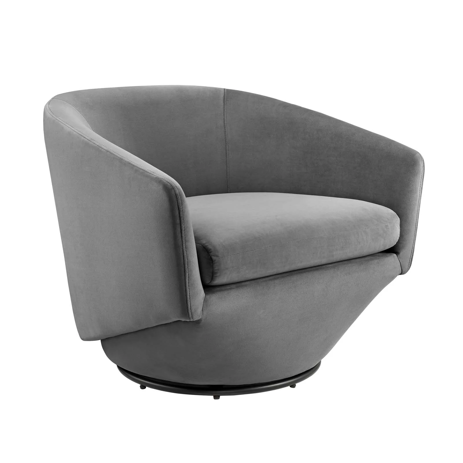 Series Performance Velvet Fabric Swivel Chair By Modway - EEI-6224 - Image 2