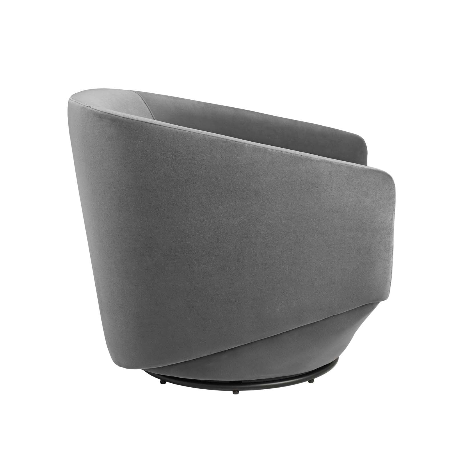 Series Performance Velvet Fabric Swivel Chair By Modway - EEI-6224 - Image 3