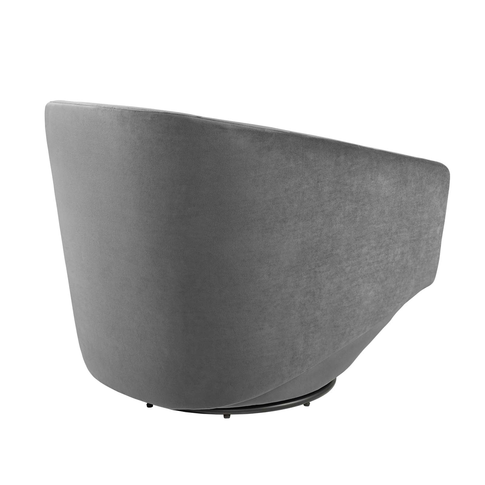 Series Performance Velvet Fabric Swivel Chair By Modway - EEI-6224 - Image 4