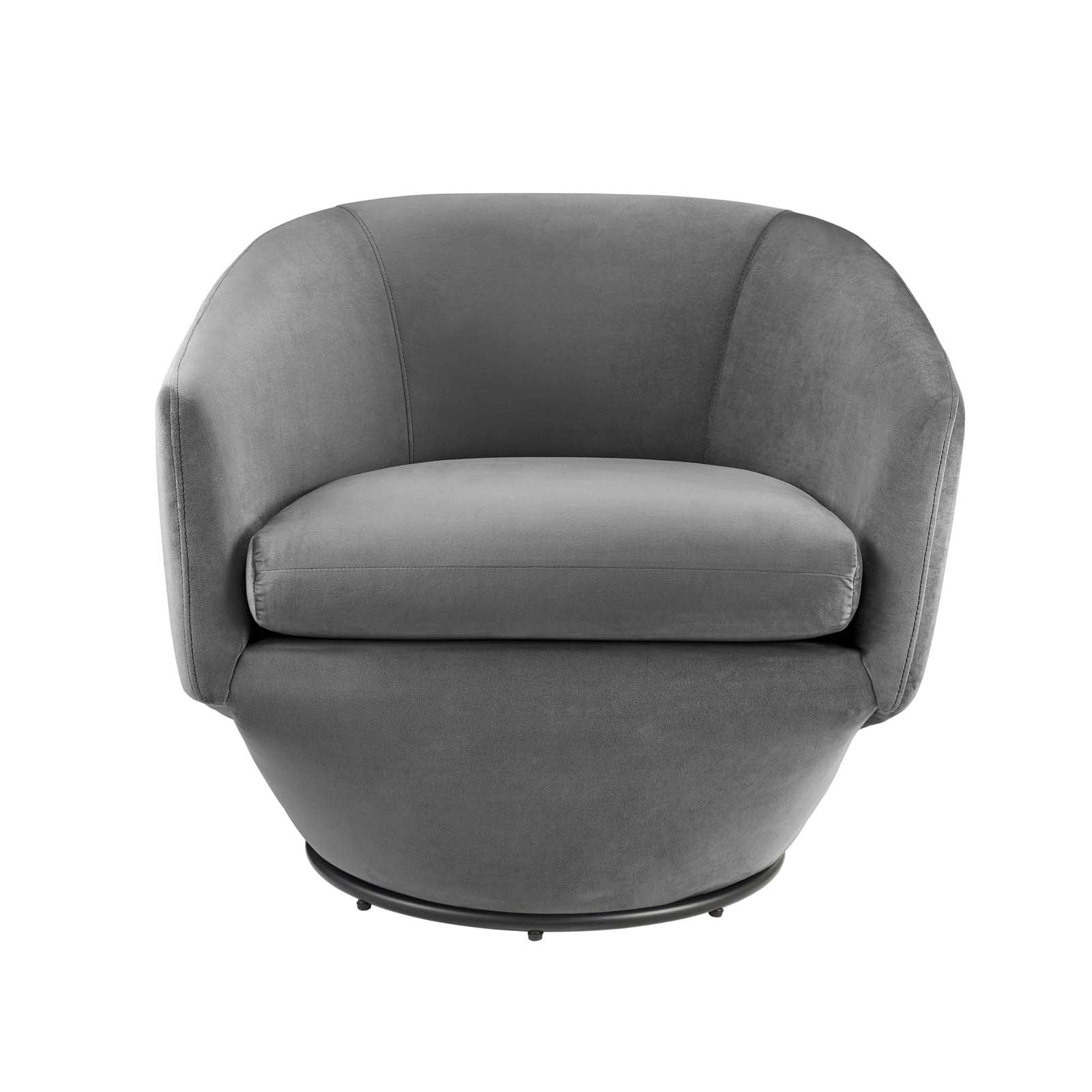 Series Performance Velvet Fabric Swivel Chair By Modway - EEI-6224 - Image 5
