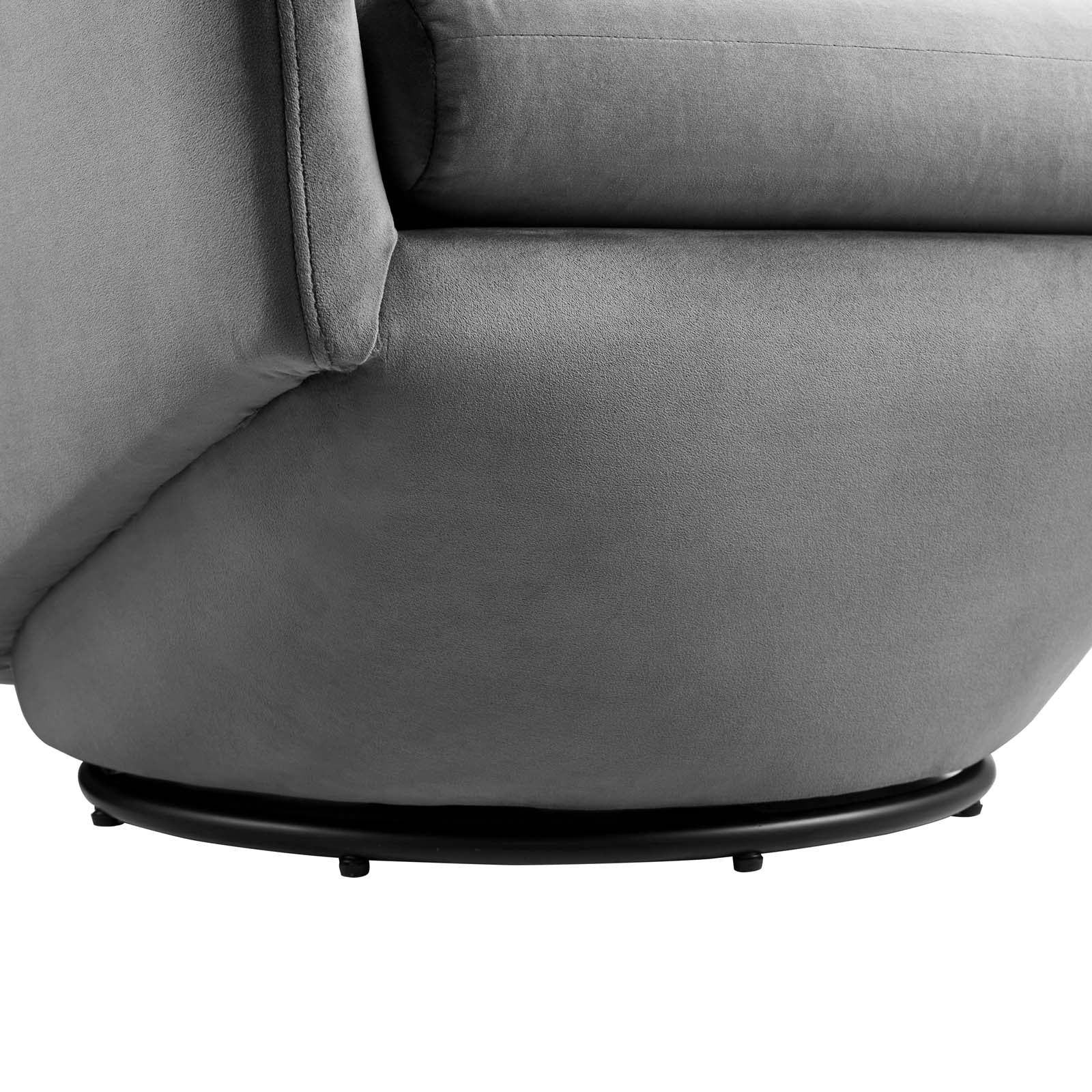 Series Performance Velvet Fabric Swivel Chair By Modway - EEI-6224 - Image 6