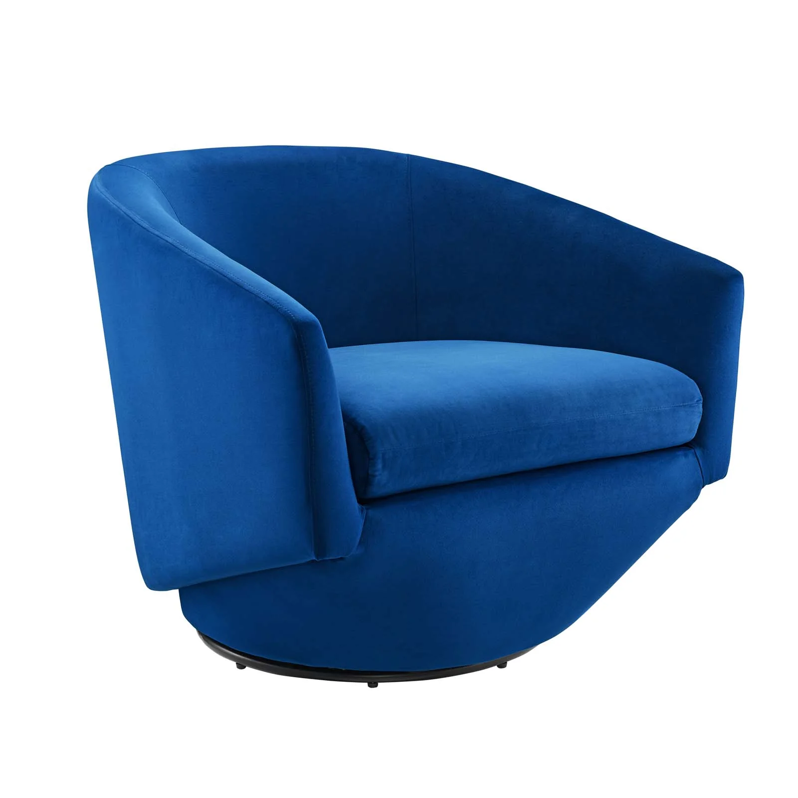 Series Performance Velvet Fabric Swivel Chair By Modway - EEI-6224 - Image 9
