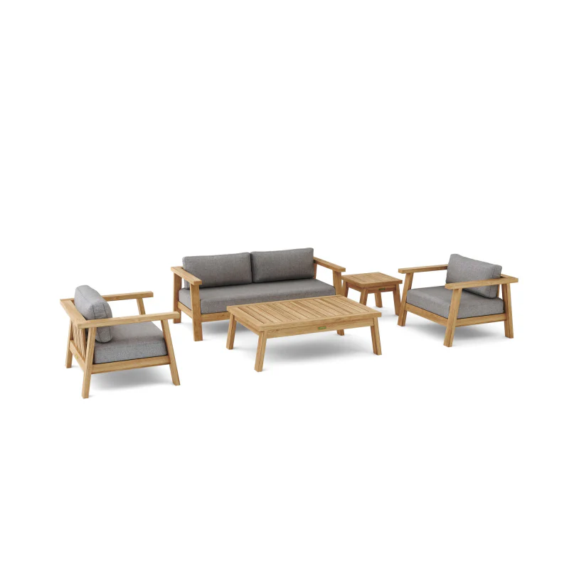 SET-322 5-pc Palermo Deep Seating By Anderson Teak - Image 2
