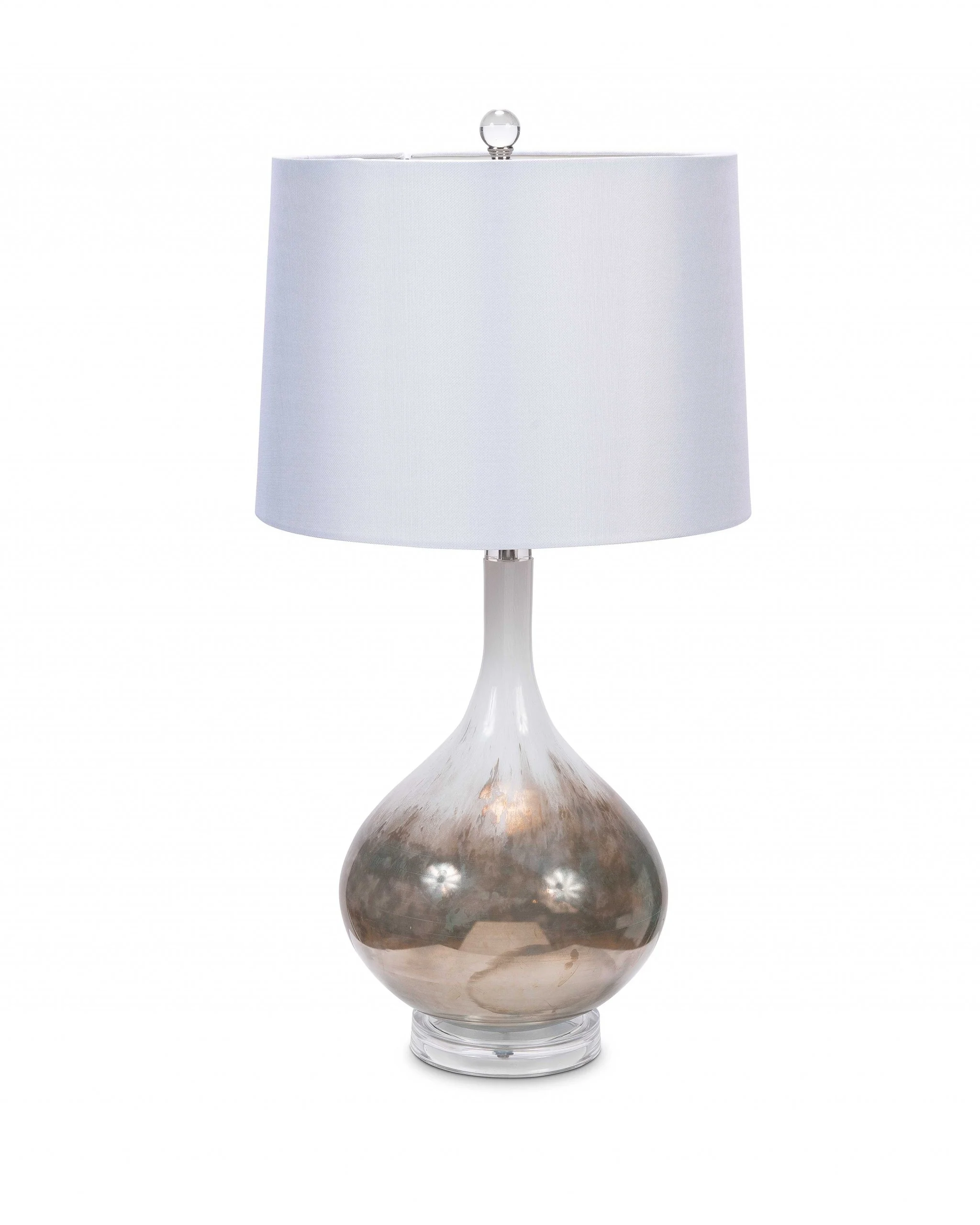 Set of 2 Art Glass Table Lamps By Homeroots - Image 2