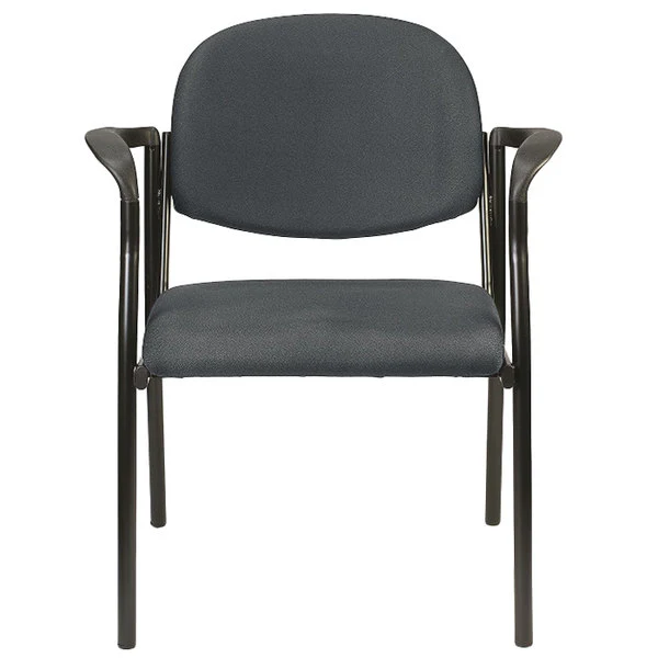 Set of 2 Bright Navy Fabric Guest Arm Chairs By Homeroots - Image 9