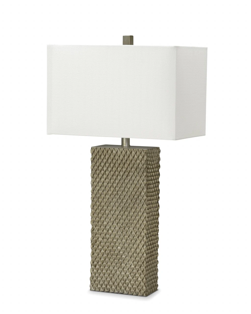 Set of 2 Golden Waffle Table Lamps By Homeroots - Image 2