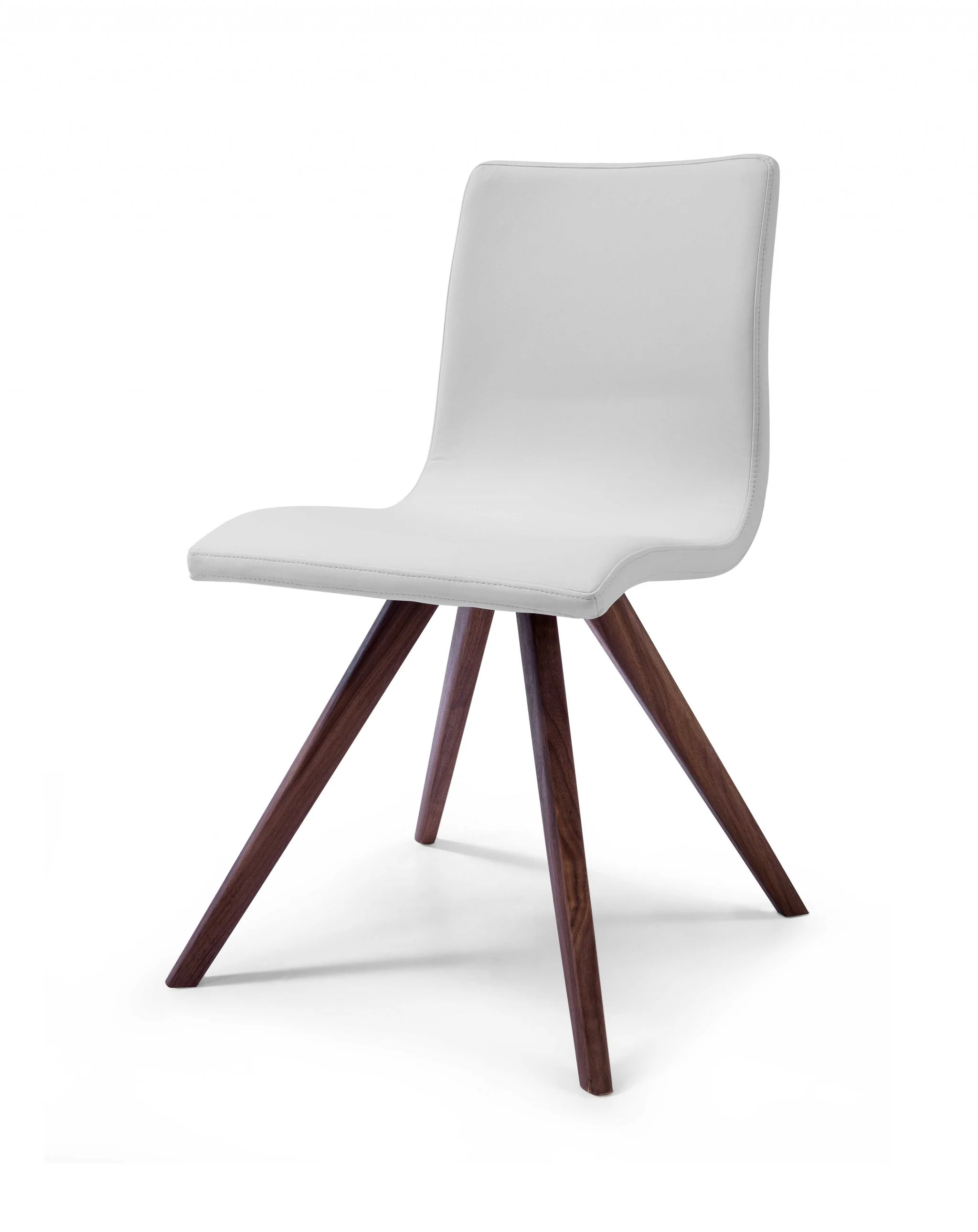 Set Of 2 Gray Faux Leather Dining Chairs By Homeroots - 370649 - Image 3