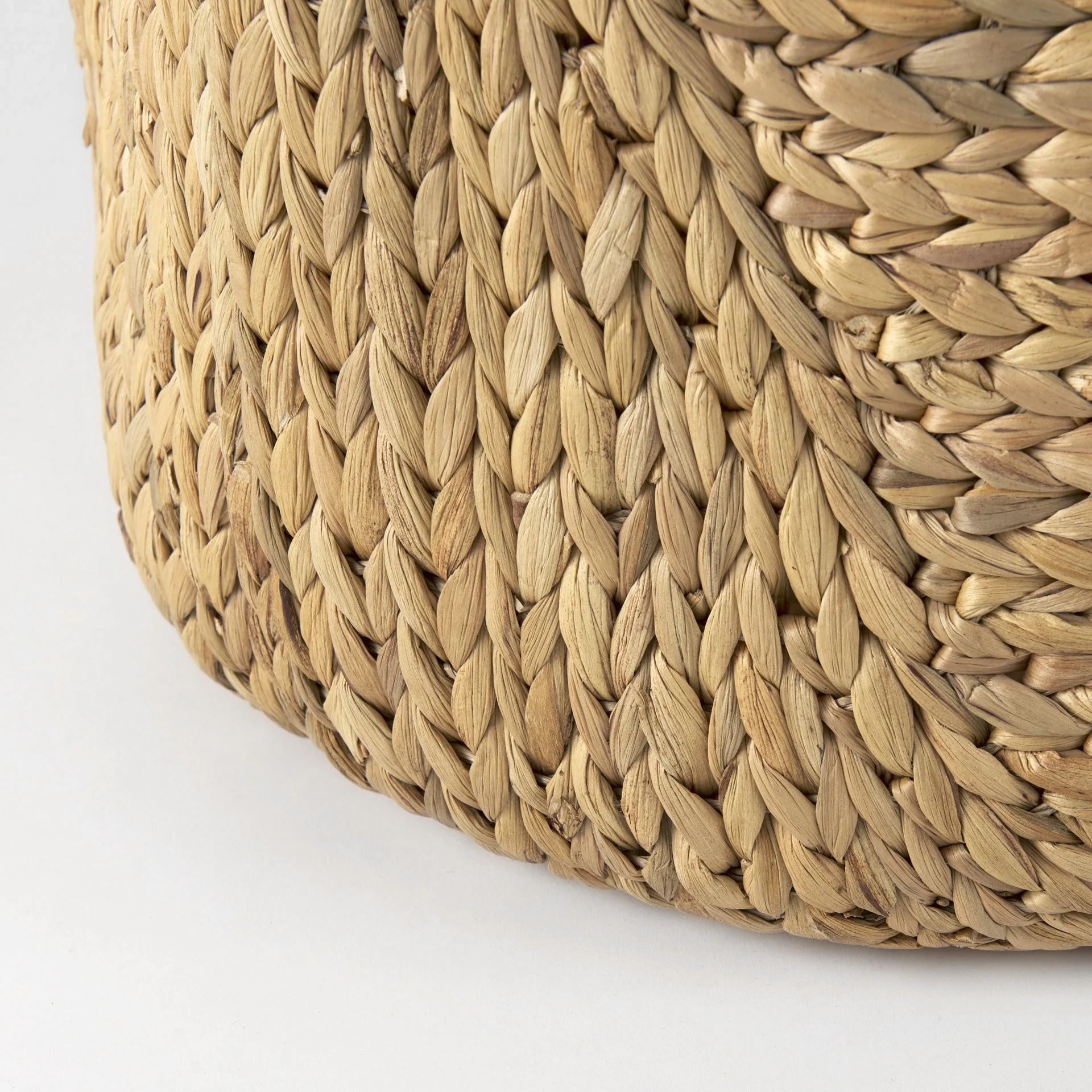 Set of Three Braided Wicker Storage Baskets By Homeroots - Image 7