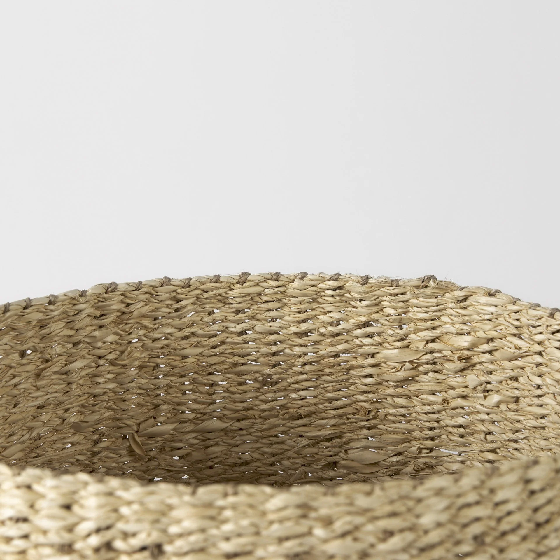 Set of Three Detailed Wicker Storage Baskets By Homeroots - Image 6