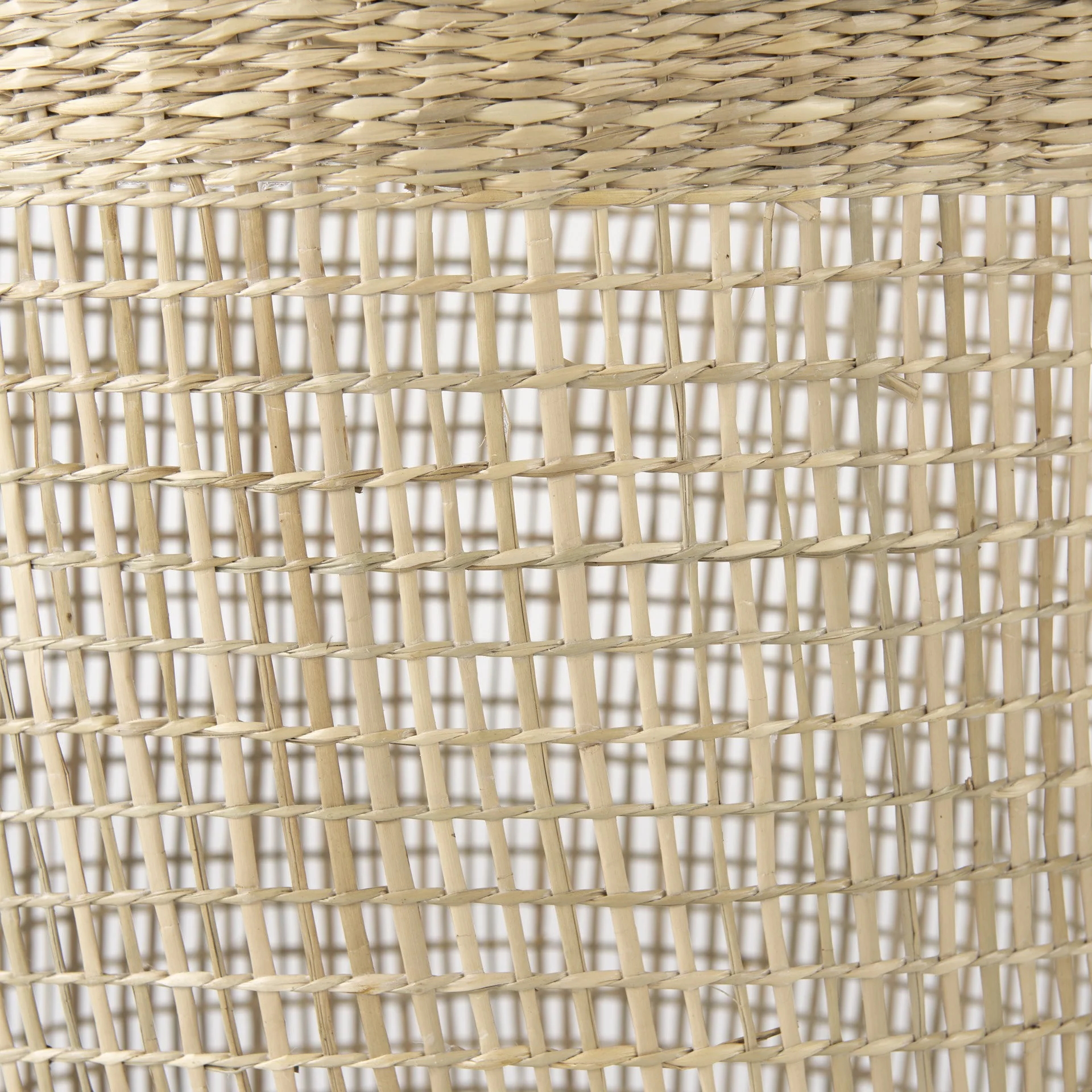 Set of Three Round Wicker Storage Baskets By Homeroots - Image 7